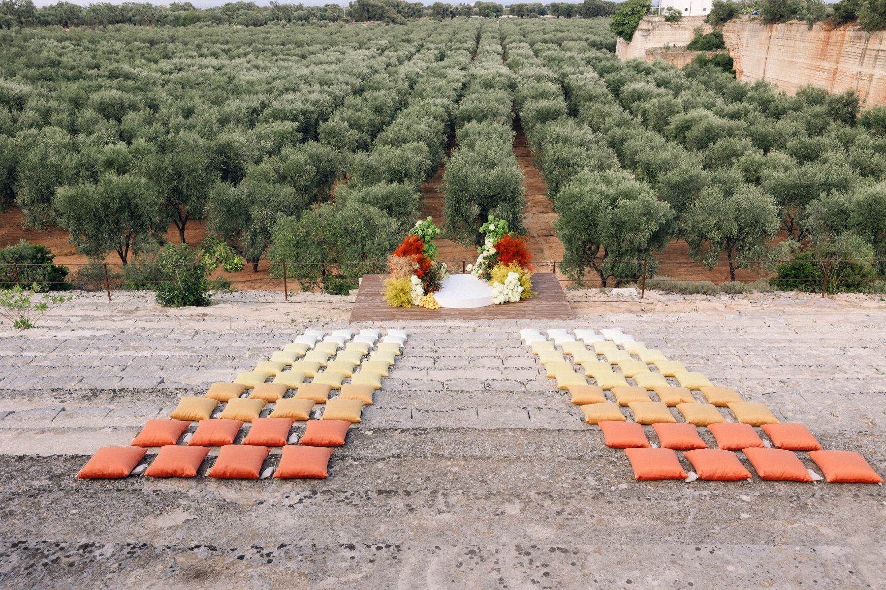 A Multicultural Love Story: Alice &amp; Adi's Romantic Italian Wedding at Borgo San Marco photo