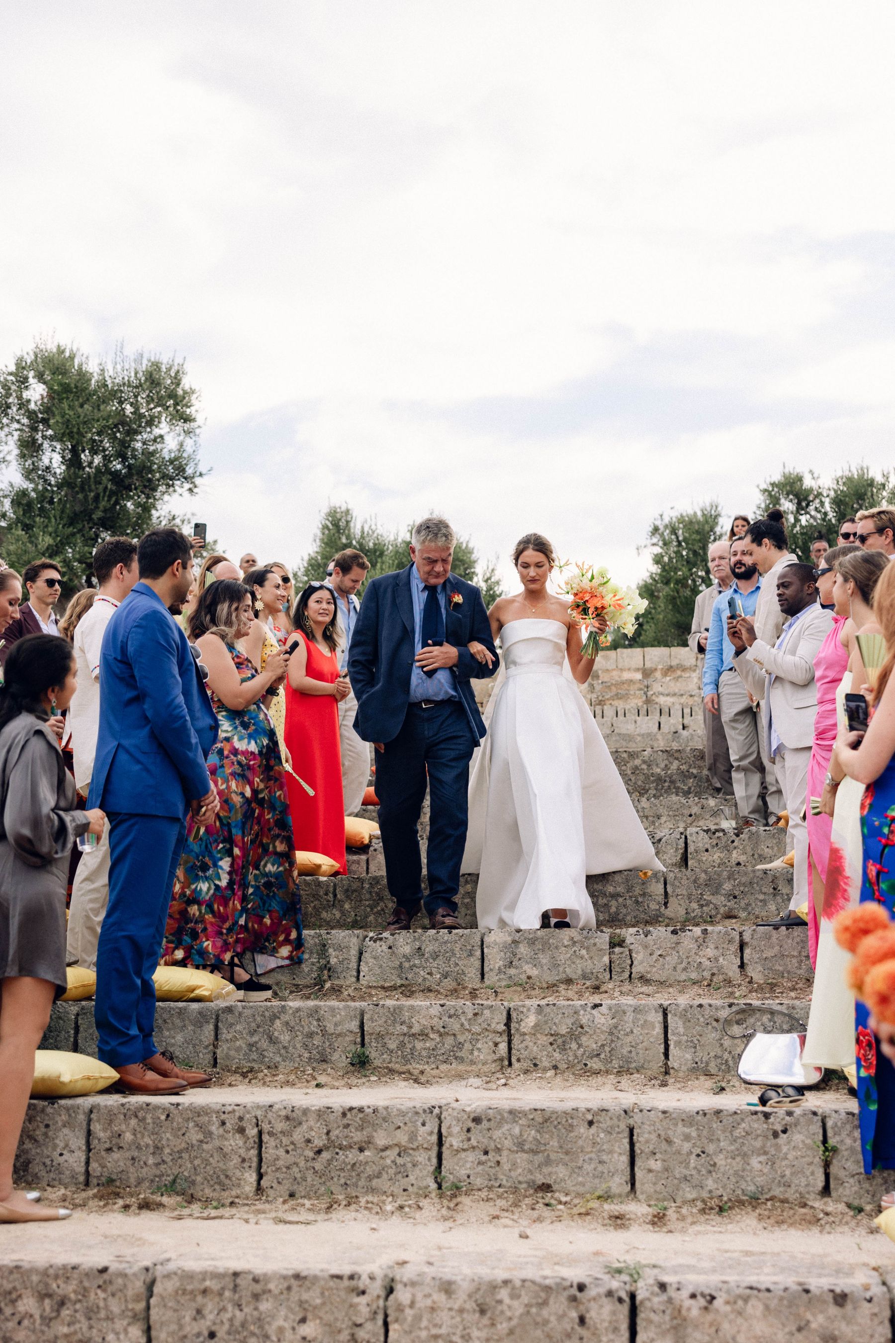 A Multicultural Love Story: Alice &amp; Adi's Romantic Italian Wedding at Borgo San Marco photo
