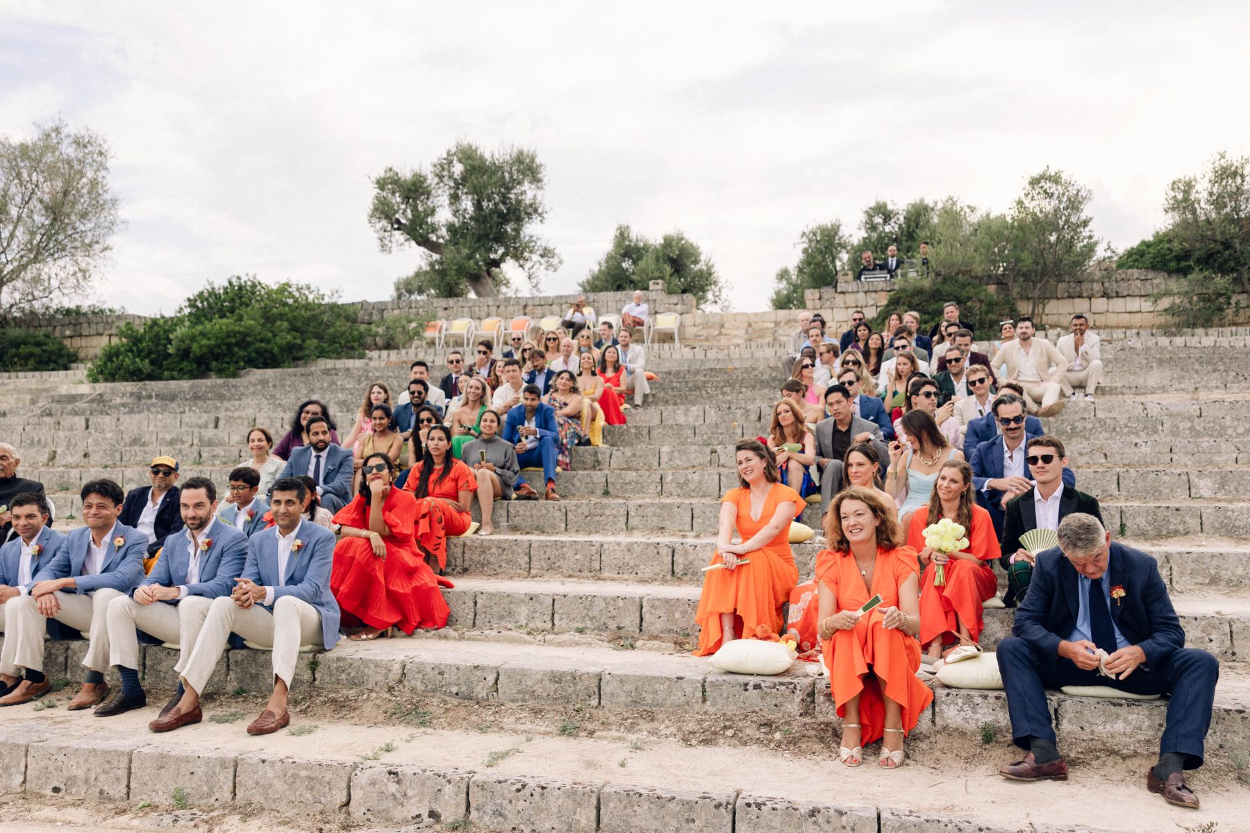 A Multicultural Love Story: Alice &amp; Adi's Romantic Italian Wedding at Borgo San Marco photo
