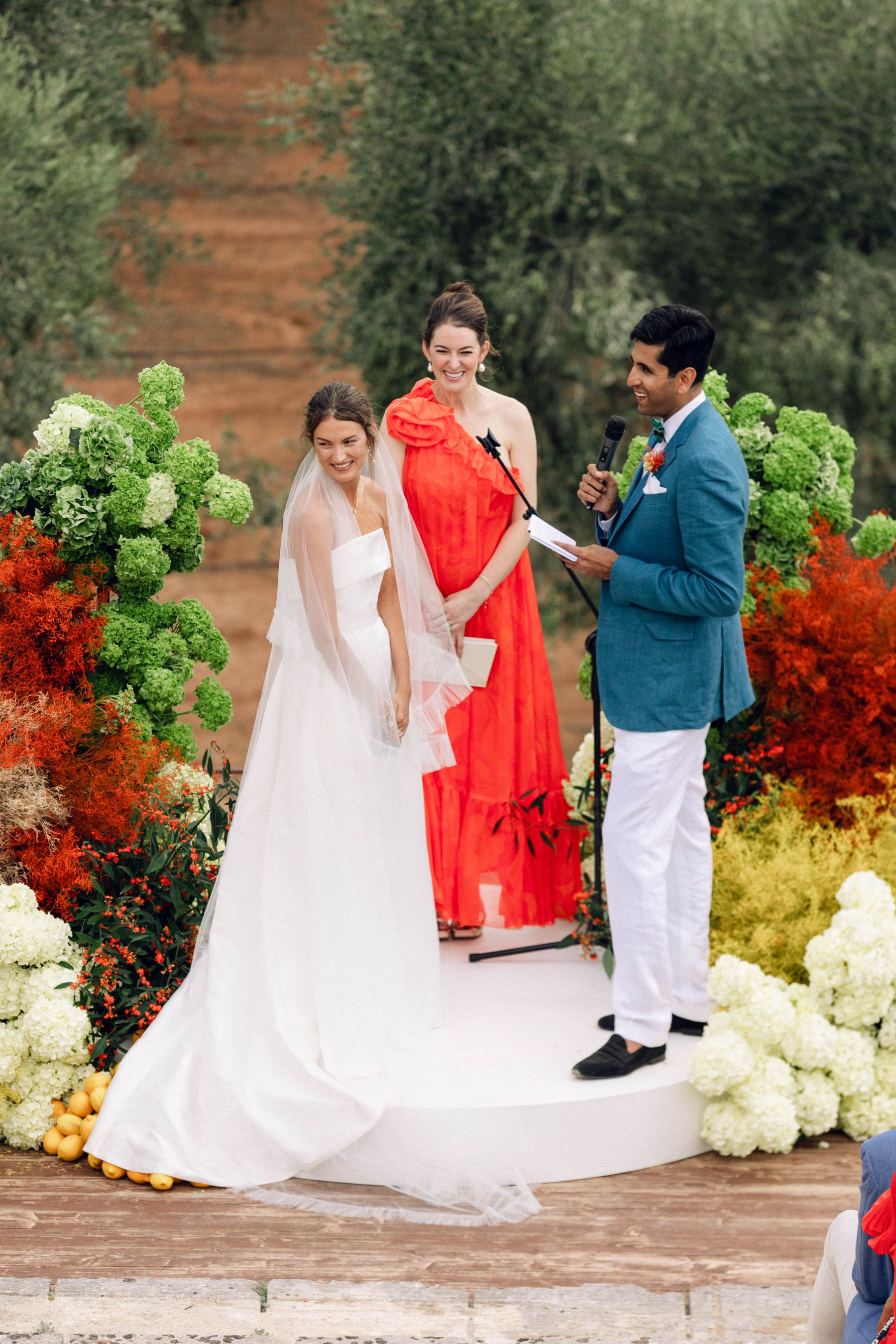 A Multicultural Love Story: Alice &amp; Adi's Romantic Italian Wedding at Borgo San Marco photo