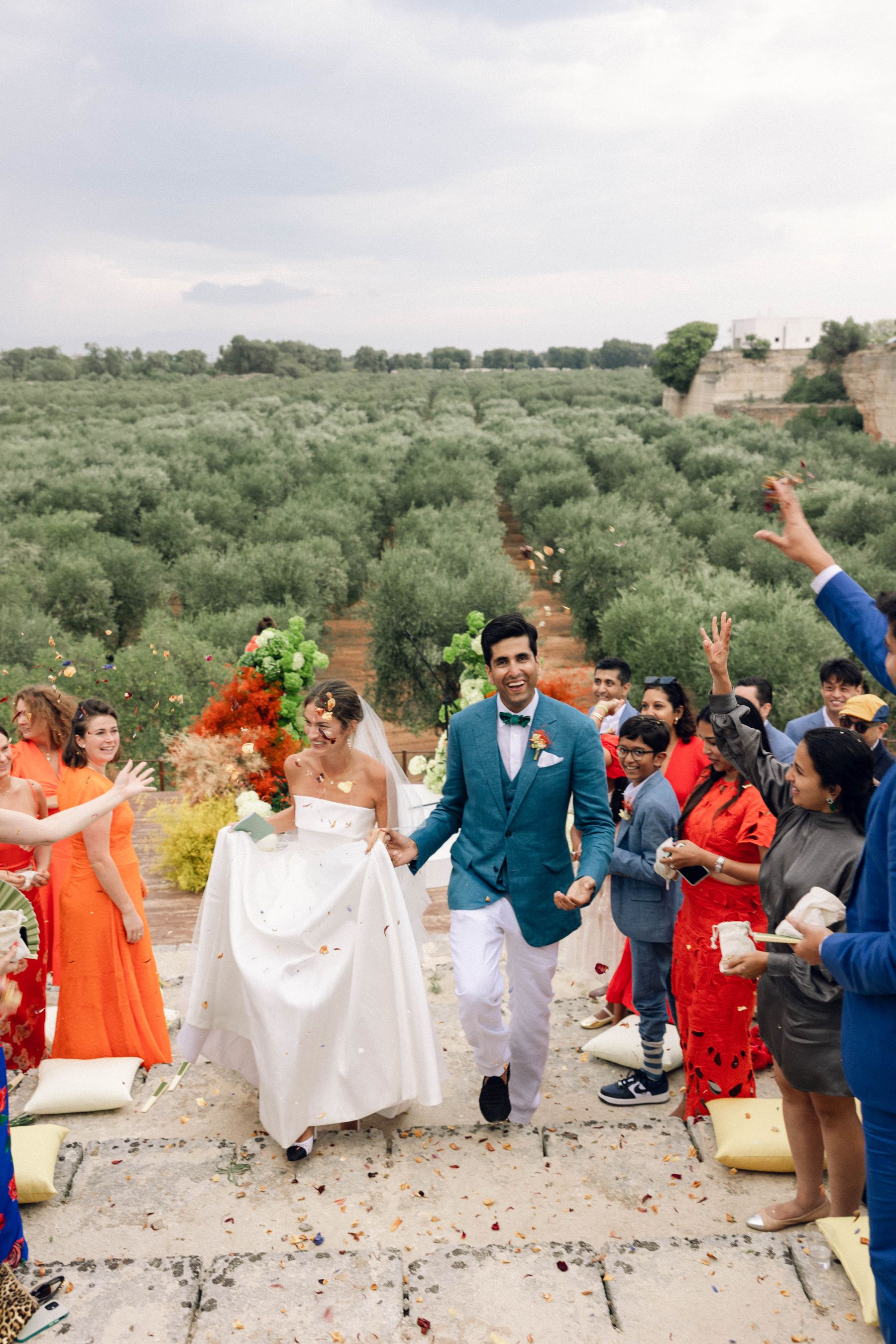 A Multicultural Love Story: Alice &amp; Adi's Romantic Italian Wedding at Borgo San Marco photo