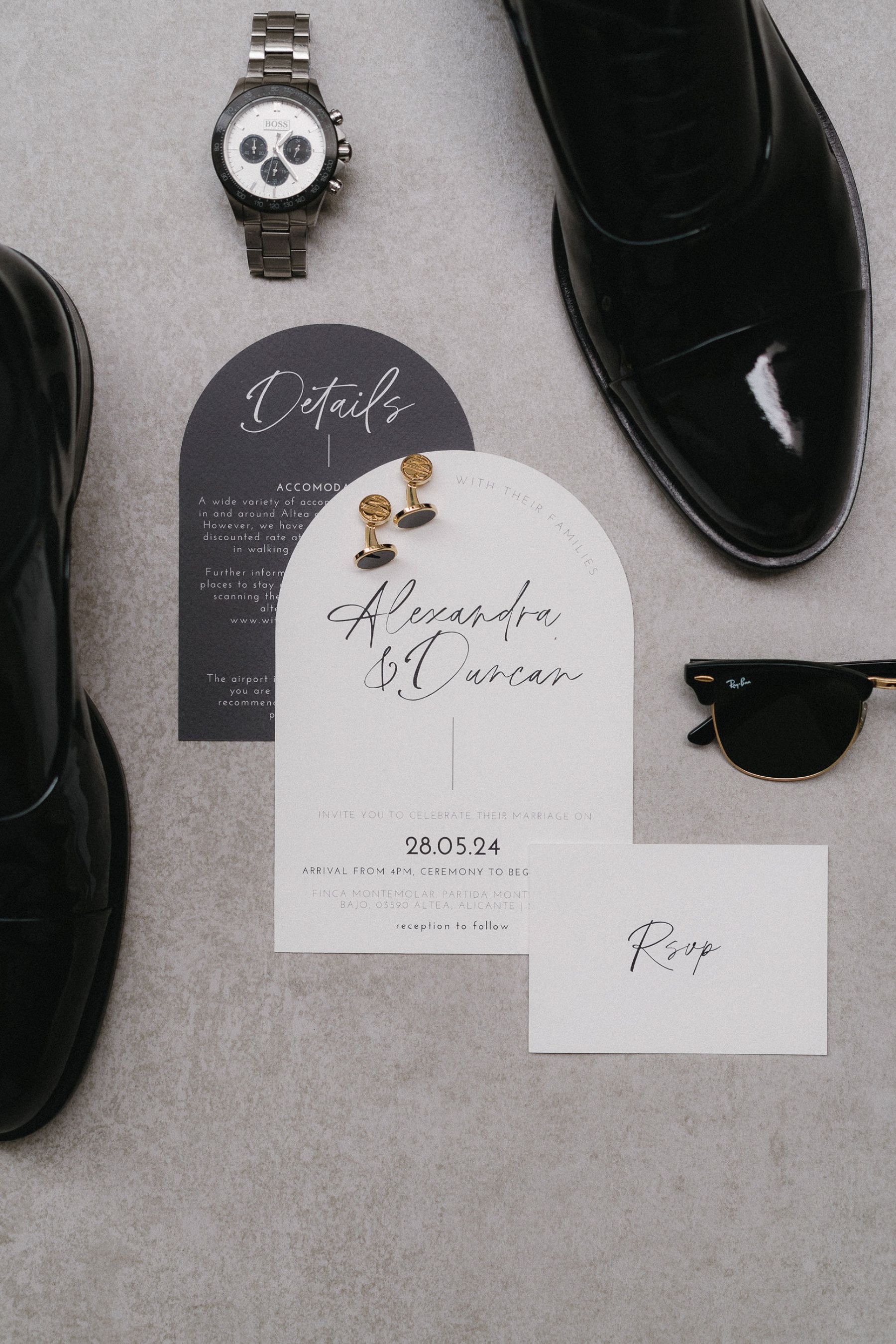 A Contemporary Spanish Romance: Alexandra &amp; Duncan's Elegant Wedding at Finca Marques de Montemolar photo