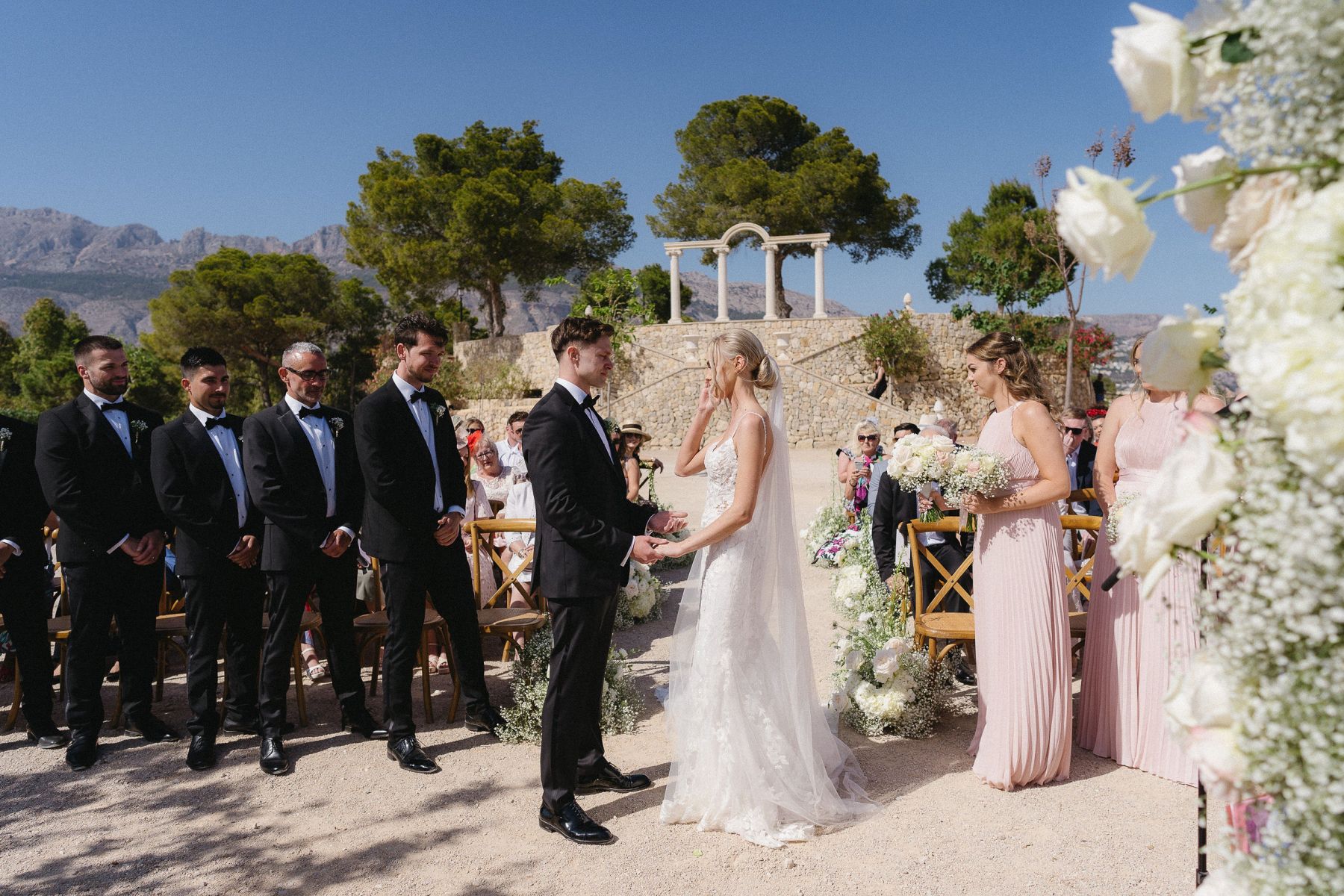 A Contemporary Spanish Romance: Alexandra &amp; Duncan's Elegant Wedding at Finca Marques de Montemolar photo