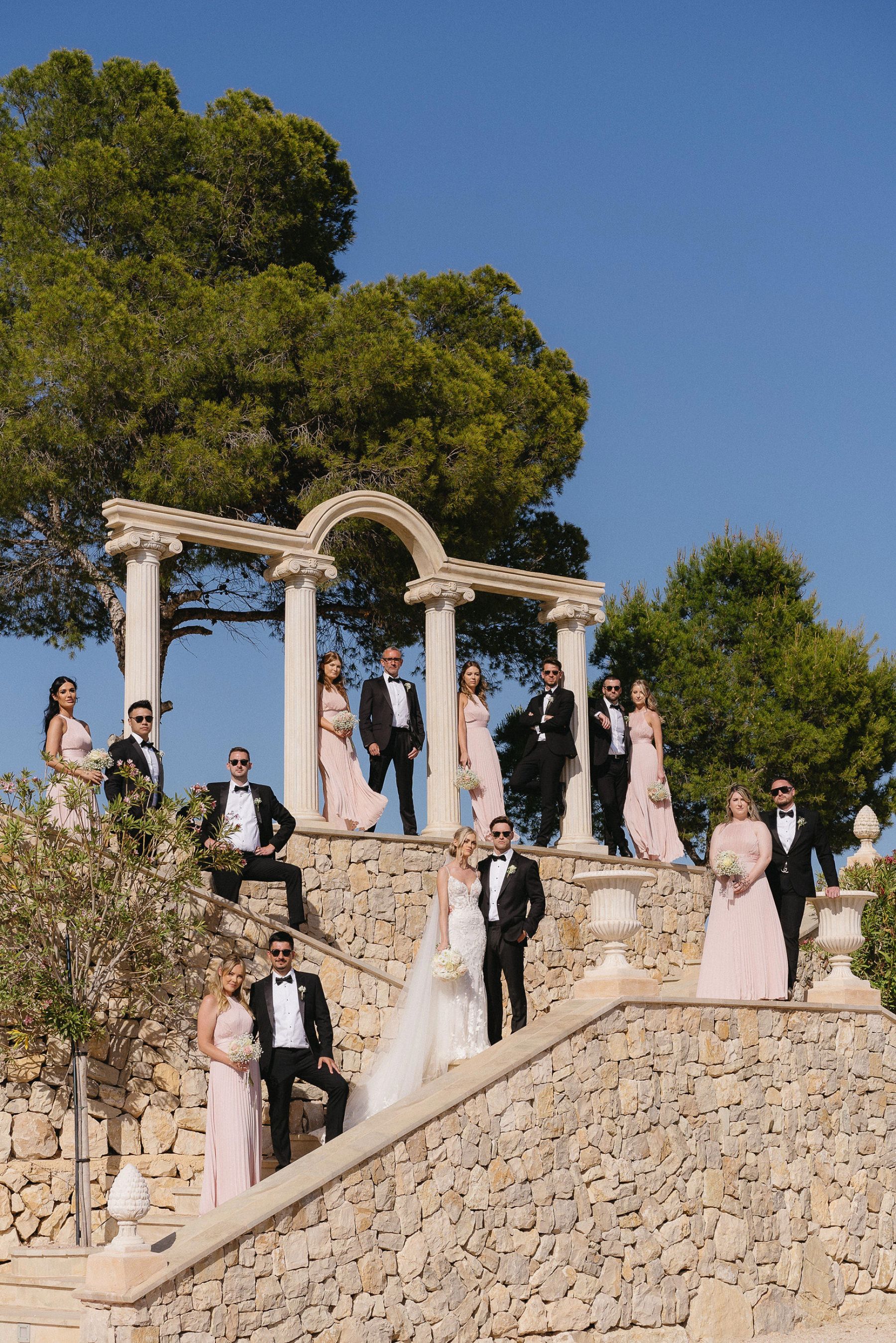 A Contemporary Spanish Romance: Alexandra &amp; Duncan's Elegant Wedding at Finca Marques de Montemolar photo
