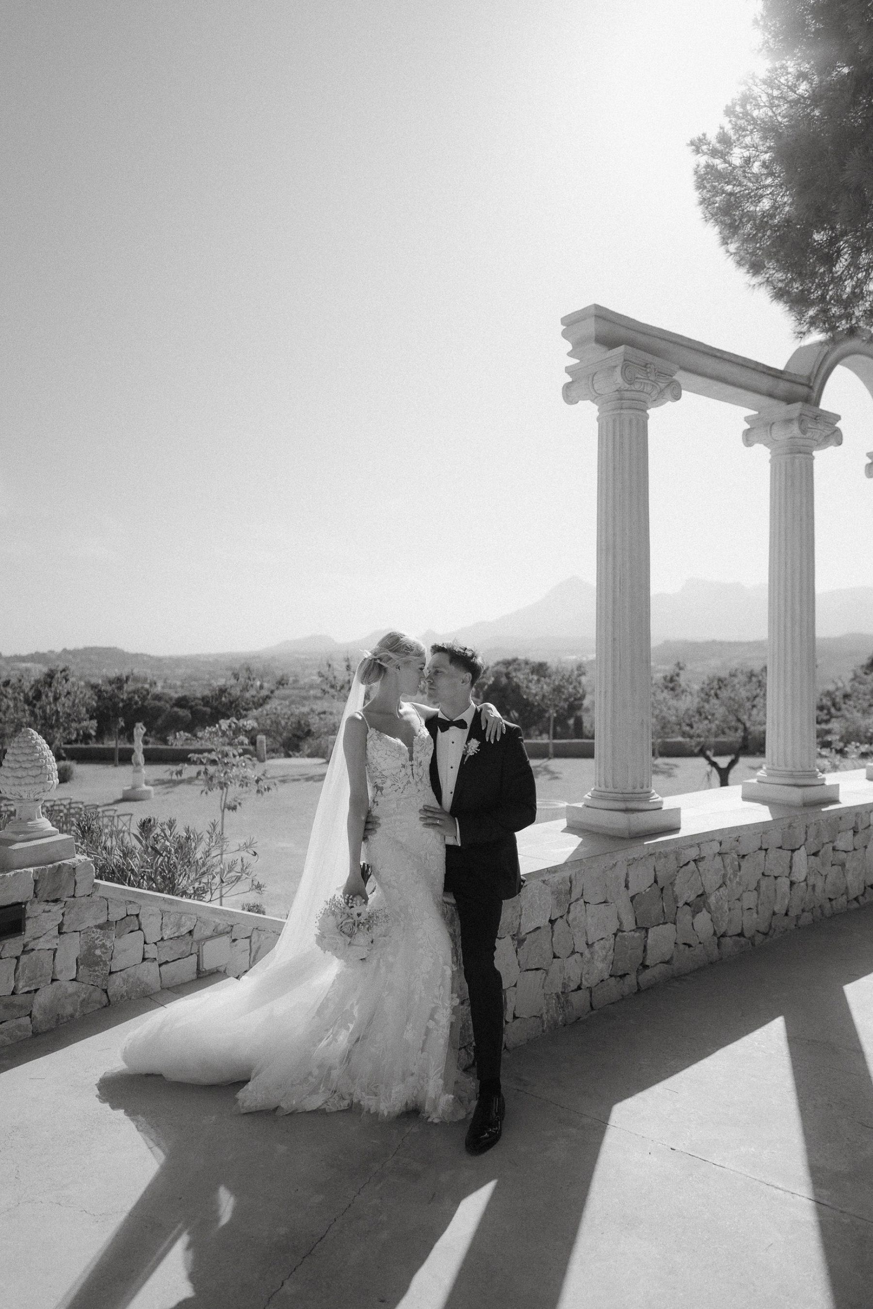 A Contemporary Spanish Romance: Alexandra &amp; Duncan's Elegant Wedding at Finca Marques de Montemolar photo