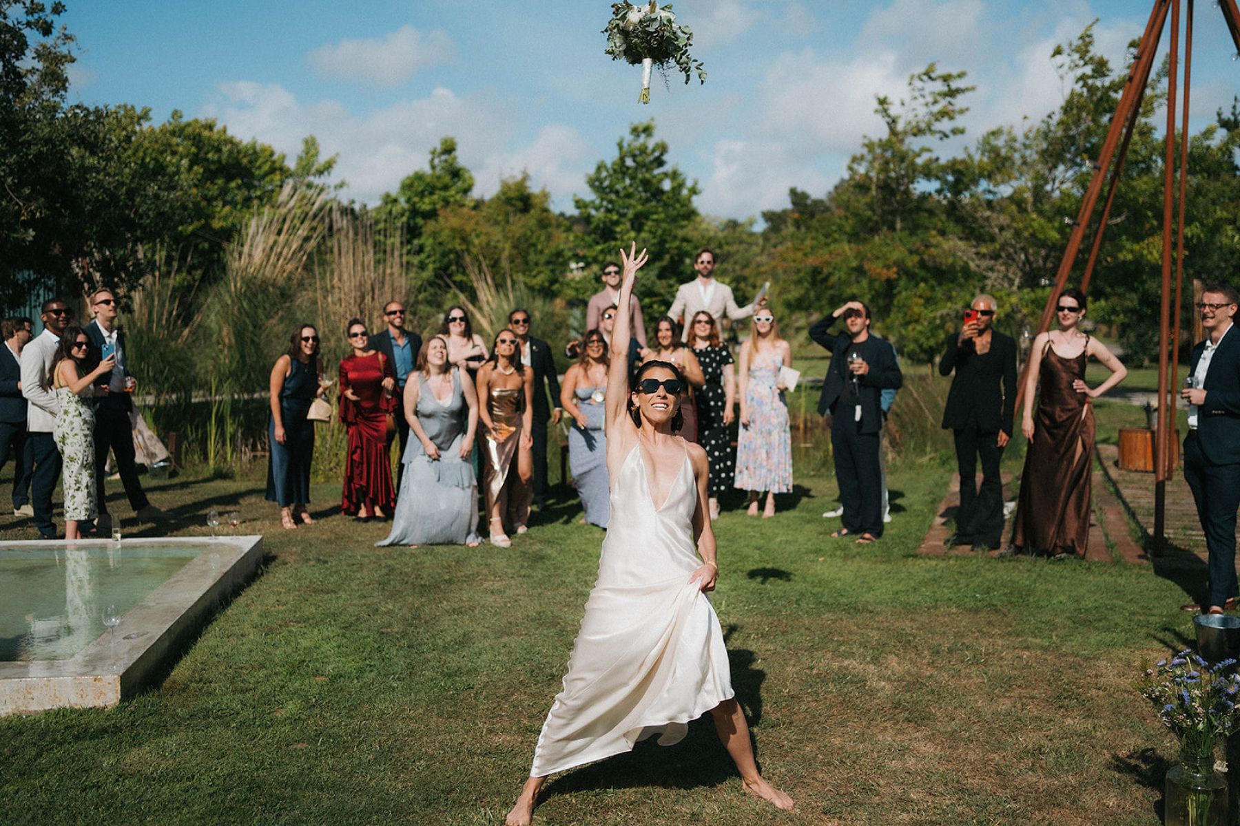 A Sun-Drenched Love Story: Alex &amp; Rich's Elegant Portuguese Wedding at Rio do Prado photo