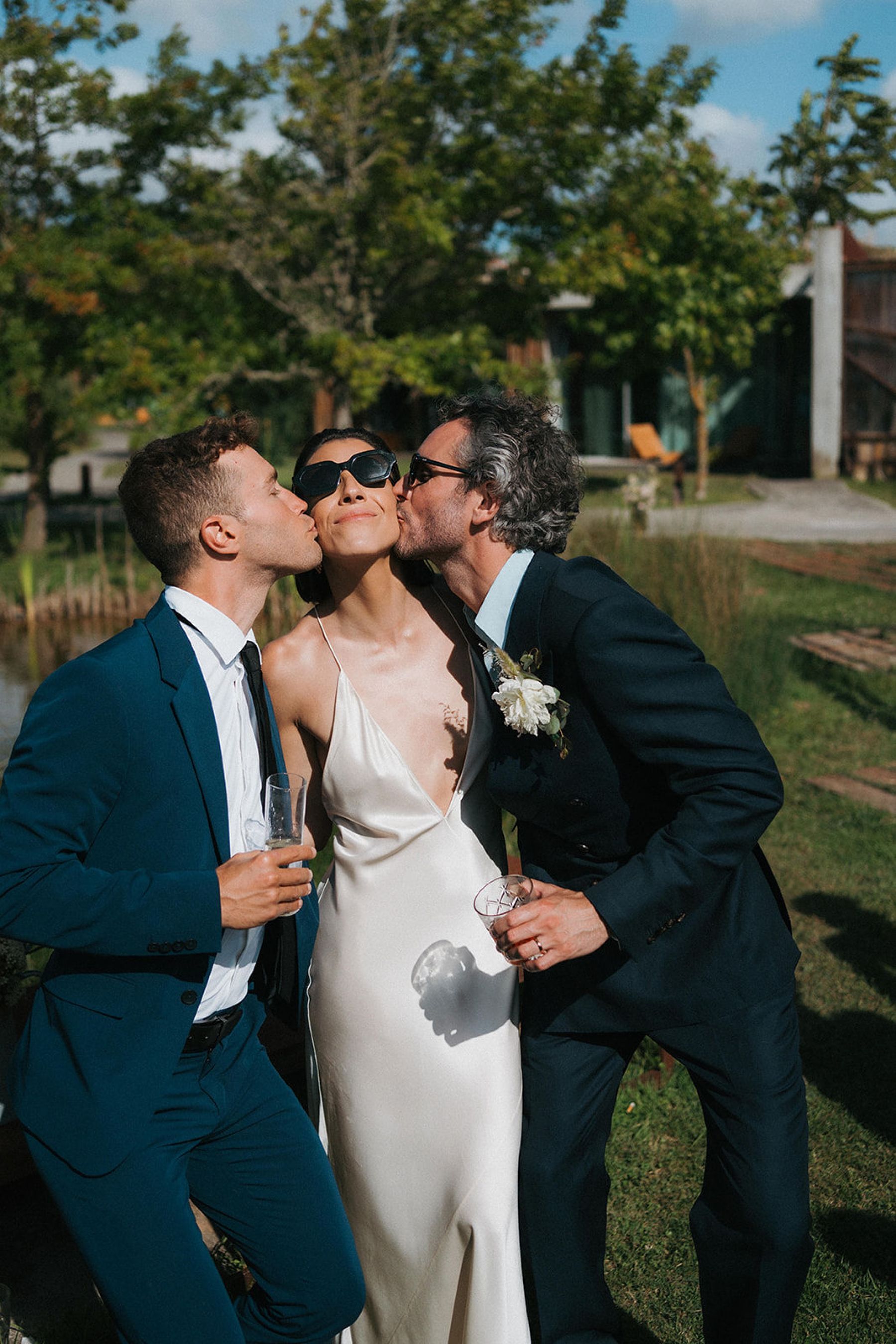 A Sun-Drenched Love Story: Alex &amp; Rich's Elegant Portuguese Wedding at Rio do Prado photo