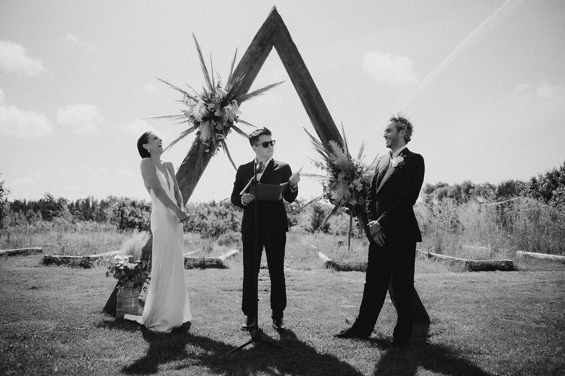A Sun-Drenched Love Story: Alex &amp; Rich's Elegant Portuguese Wedding at Rio do Prado photo