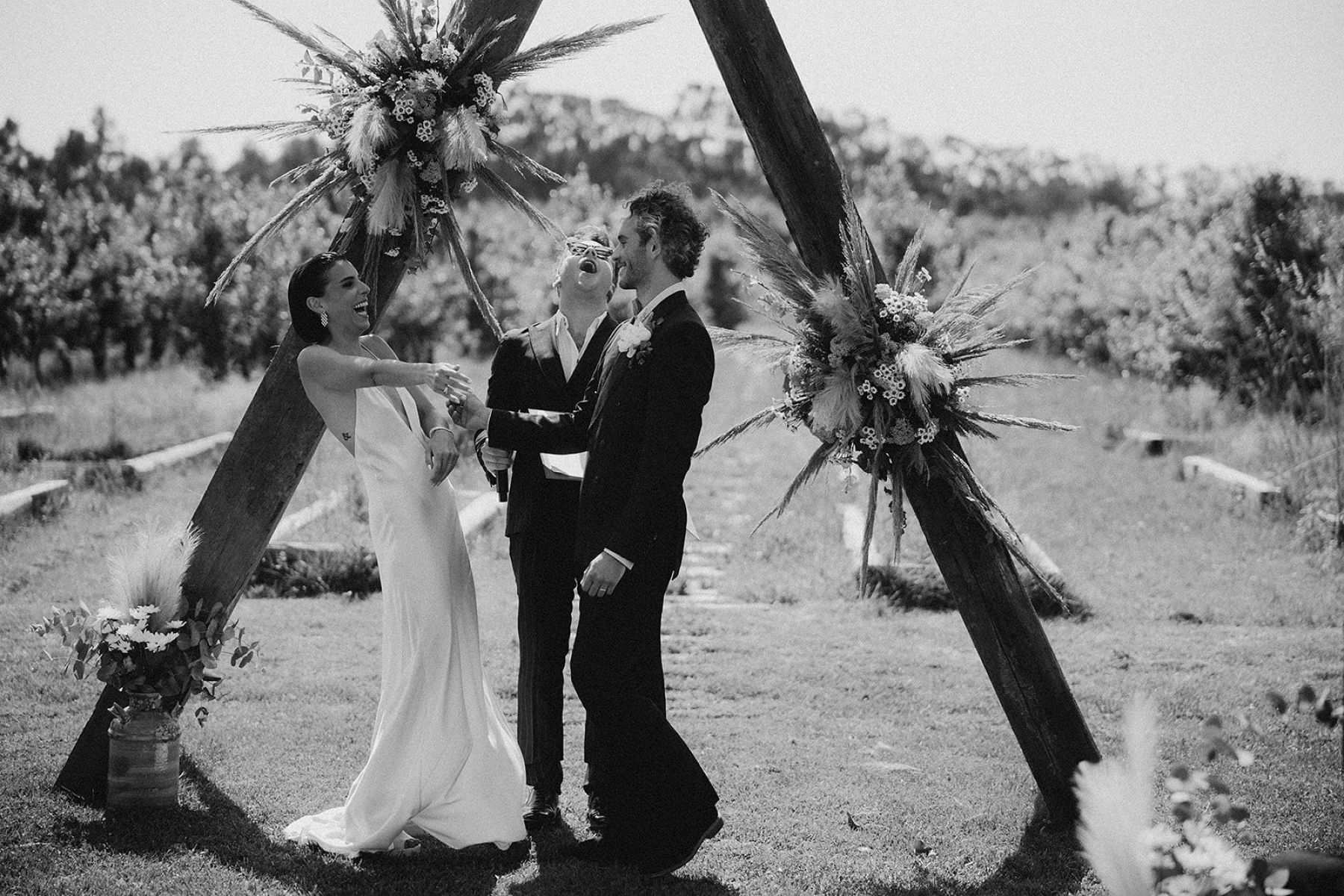 A Sun-Drenched Love Story: Alex &amp; Rich's Elegant Portuguese Wedding at Rio do Prado photo