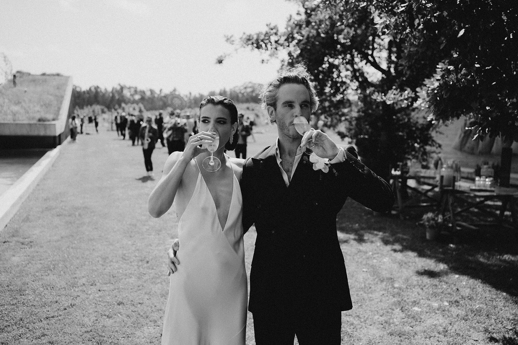 A Sun-Drenched Love Story: Alex &amp; Rich's Elegant Portuguese Wedding at Rio do Prado photo