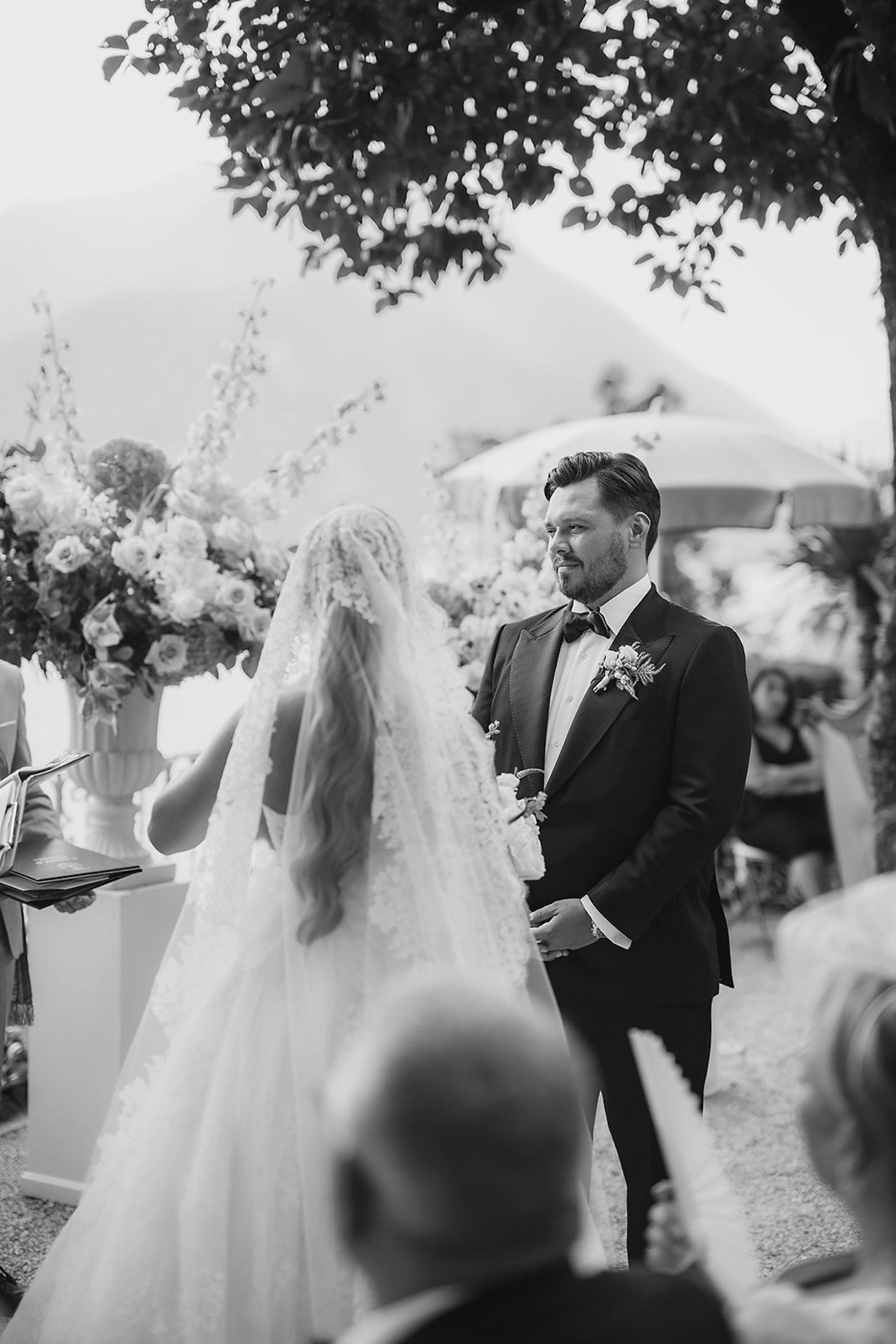 A Childhood Romance Blossoms in Lake Como: Lauren and Branagh's Timeless Wedding at Villa Cipressi photo