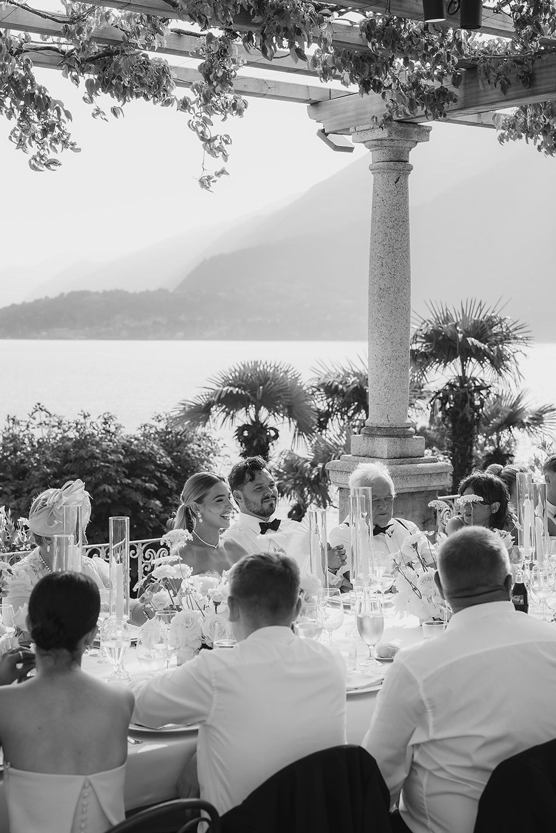 A Childhood Romance Blossoms in Lake Como: Lauren and Branagh's Timeless Wedding at Villa Cipressi photo