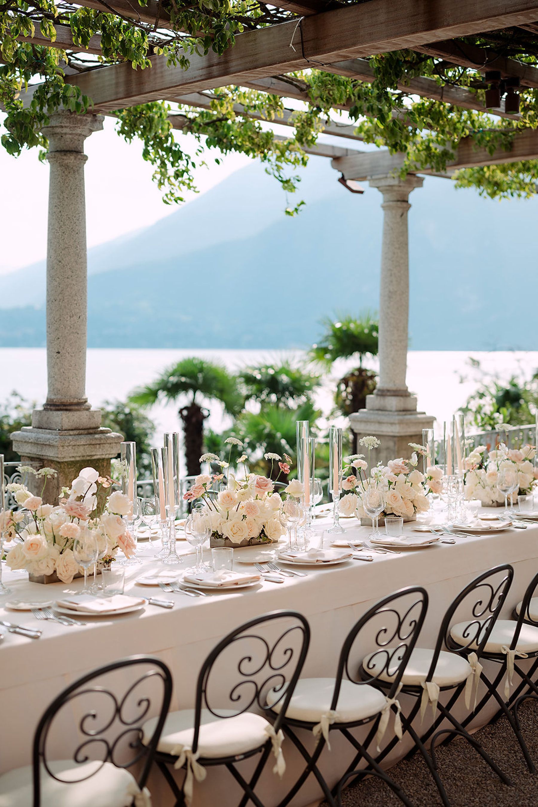 A Childhood Romance Blossoms in Lake Como: Lauren and Branagh's Timeless Wedding at Villa Cipressi photo