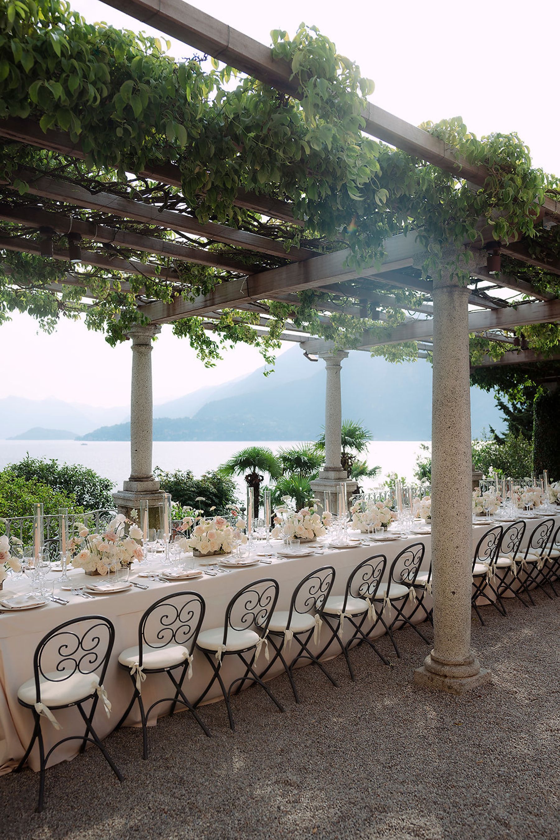 A Childhood Romance Blossoms in Lake Como: Lauren and Branagh's Timeless Wedding at Villa Cipressi photo