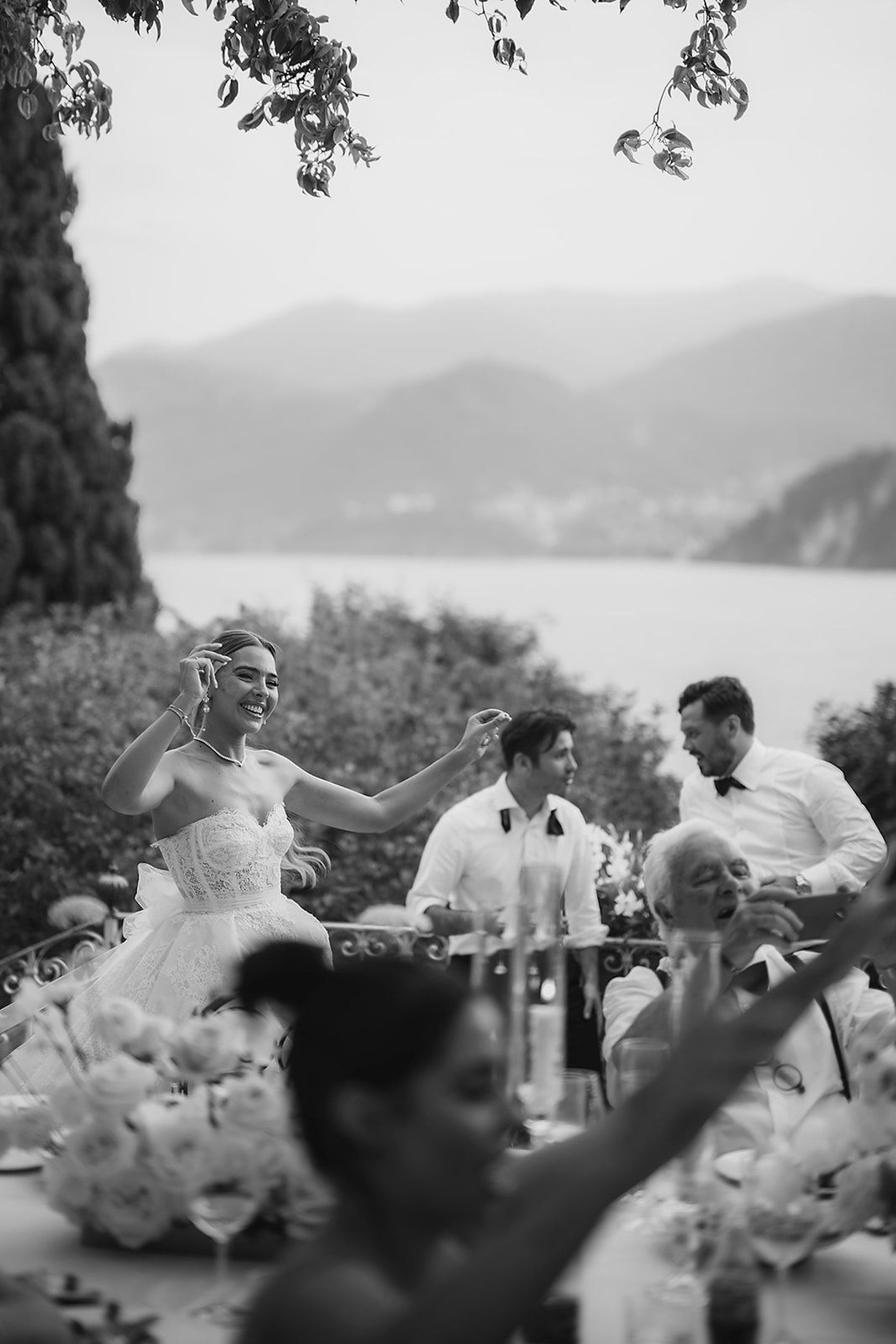 A Childhood Romance Blossoms in Lake Como: Lauren and Branagh's Timeless Wedding at Villa Cipressi photo