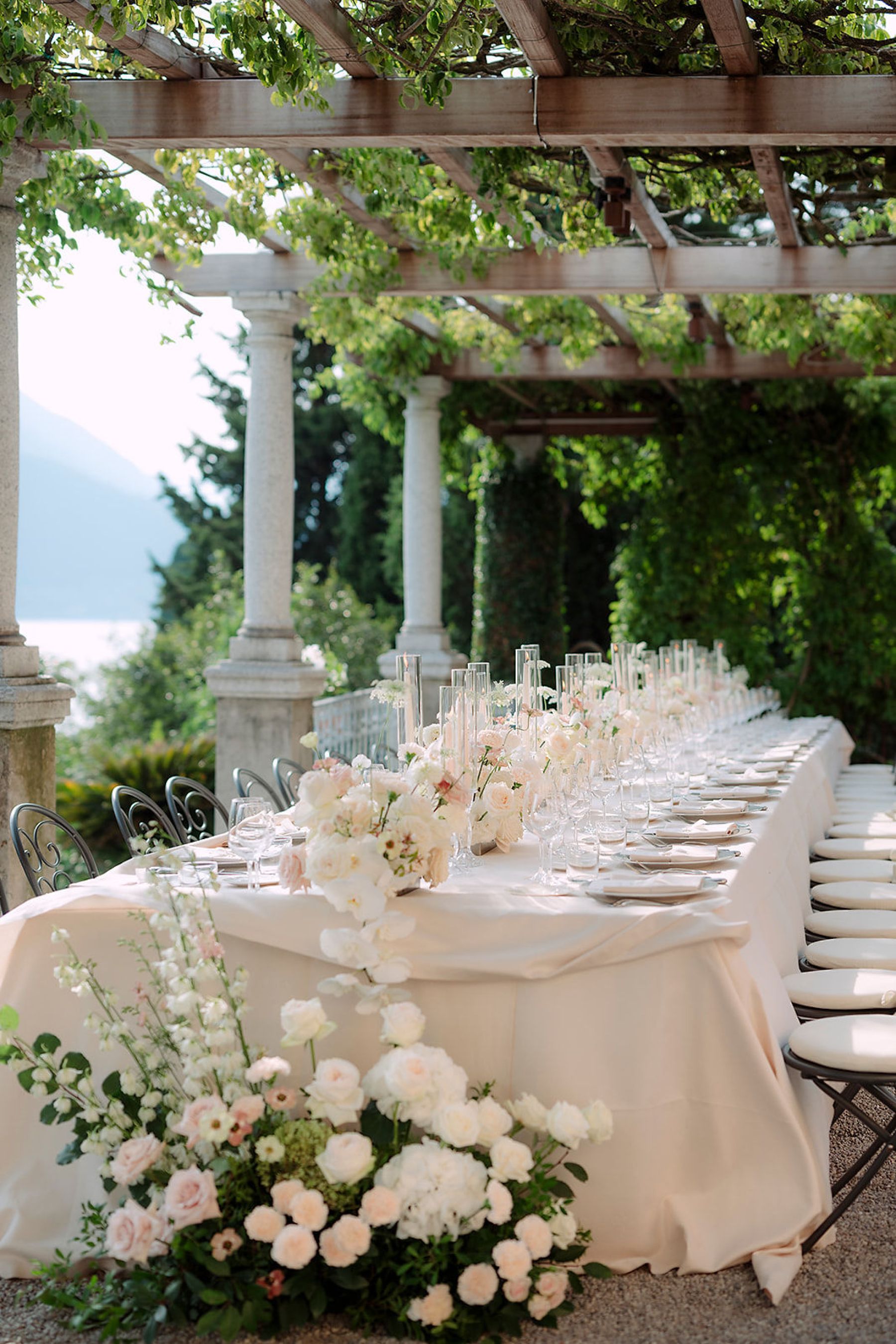 A Childhood Romance Blossoms in Lake Como: Lauren and Branagh's Timeless Wedding at Villa Cipressi photo