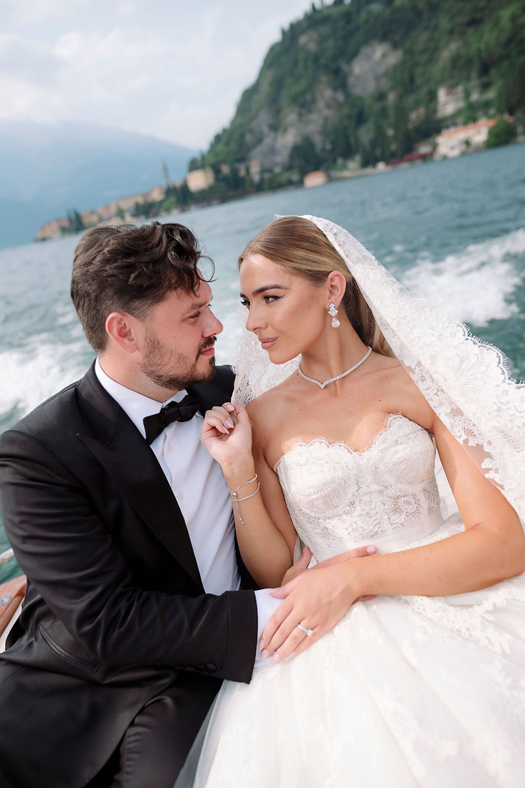 A Childhood Romance Blossoms in Lake Como: Lauren and Branagh's Timeless Wedding at Villa Cipressi photo