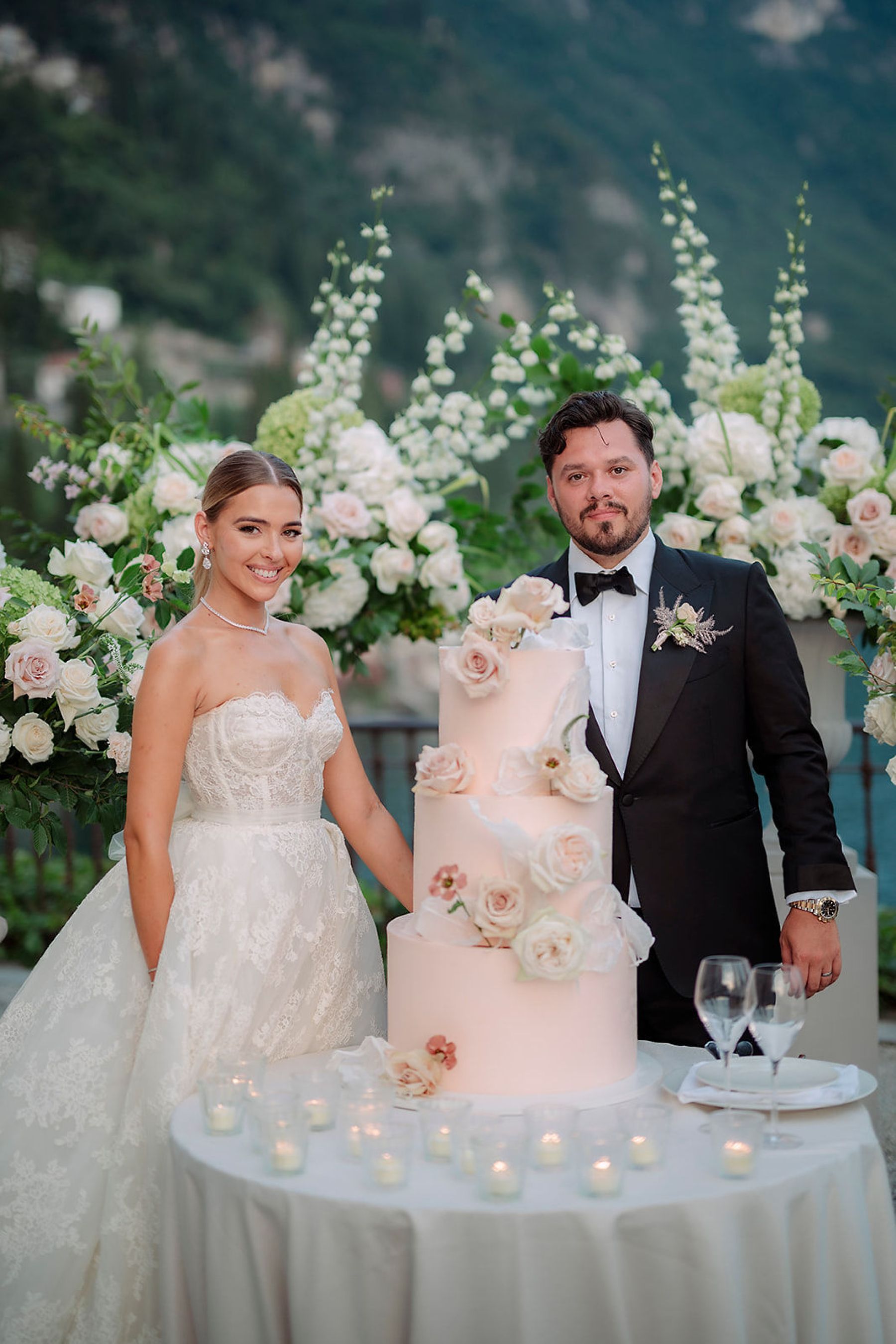 A Childhood Romance Blossoms in Lake Como: Lauren and Branagh's Timeless Wedding at Villa Cipressi photo