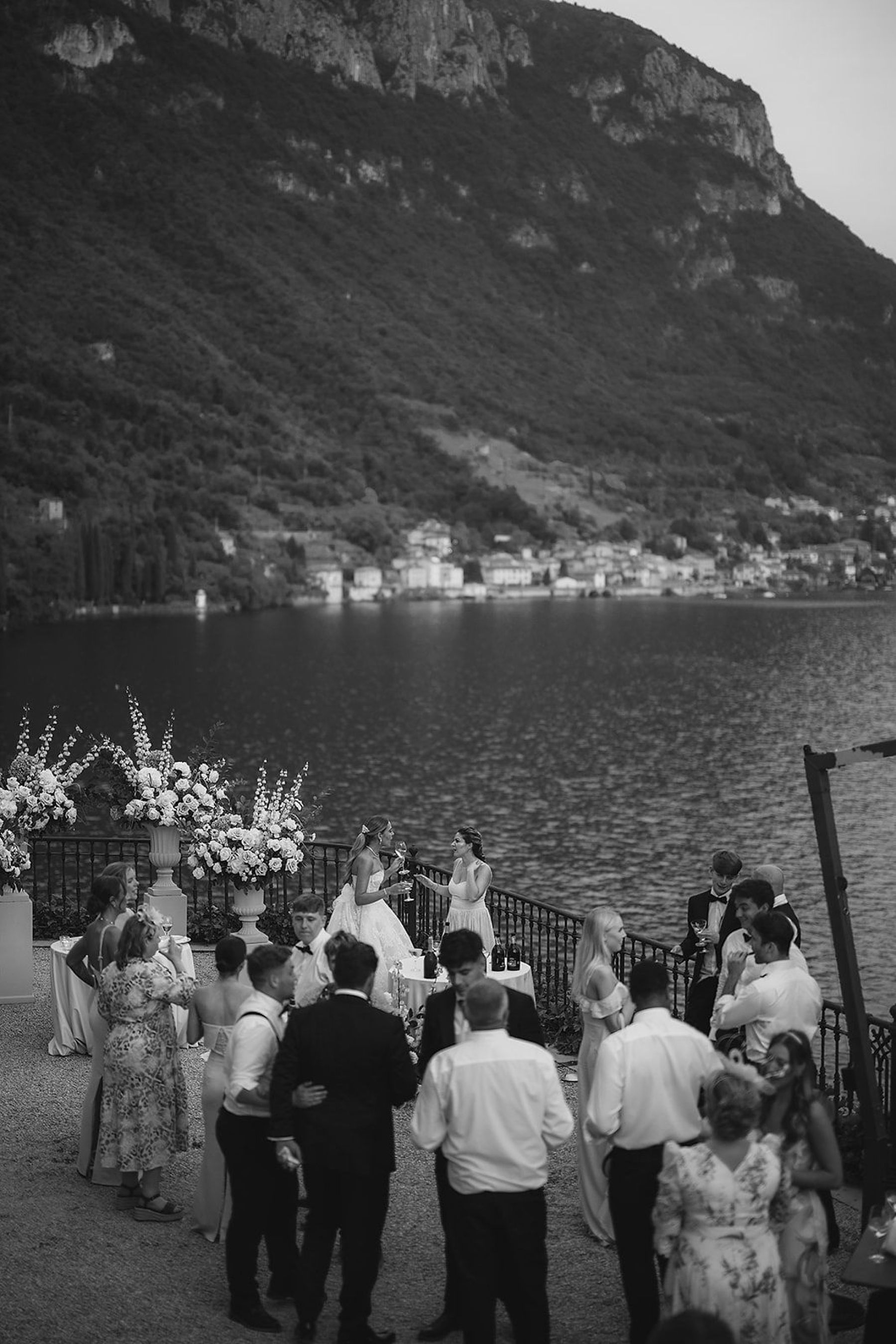 A Childhood Romance Blossoms in Lake Como: Lauren and Branagh's Timeless Wedding at Villa Cipressi photo