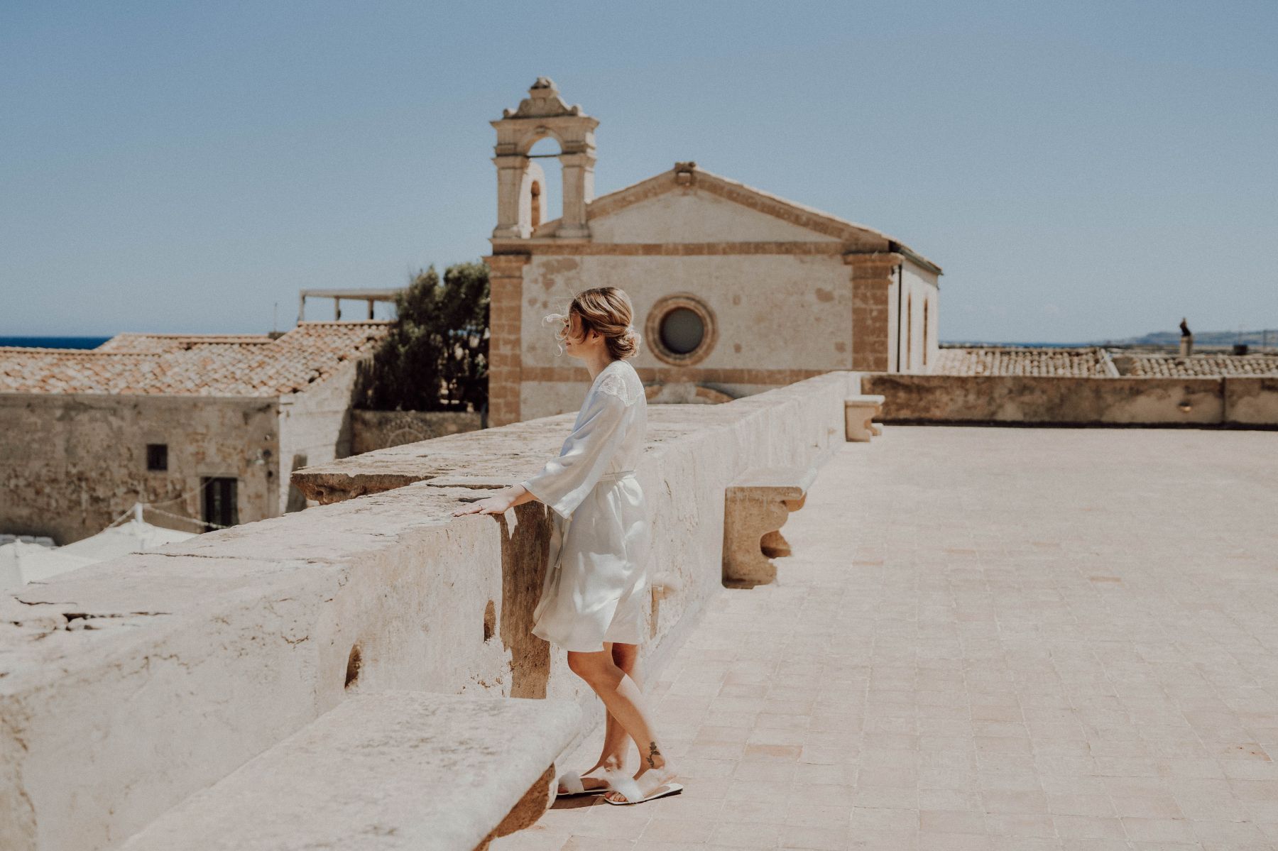 A Sunset Love Story: Andrea and Silvia's Enchanting Wedding at Marzamemi Old Tuna Fishery photo