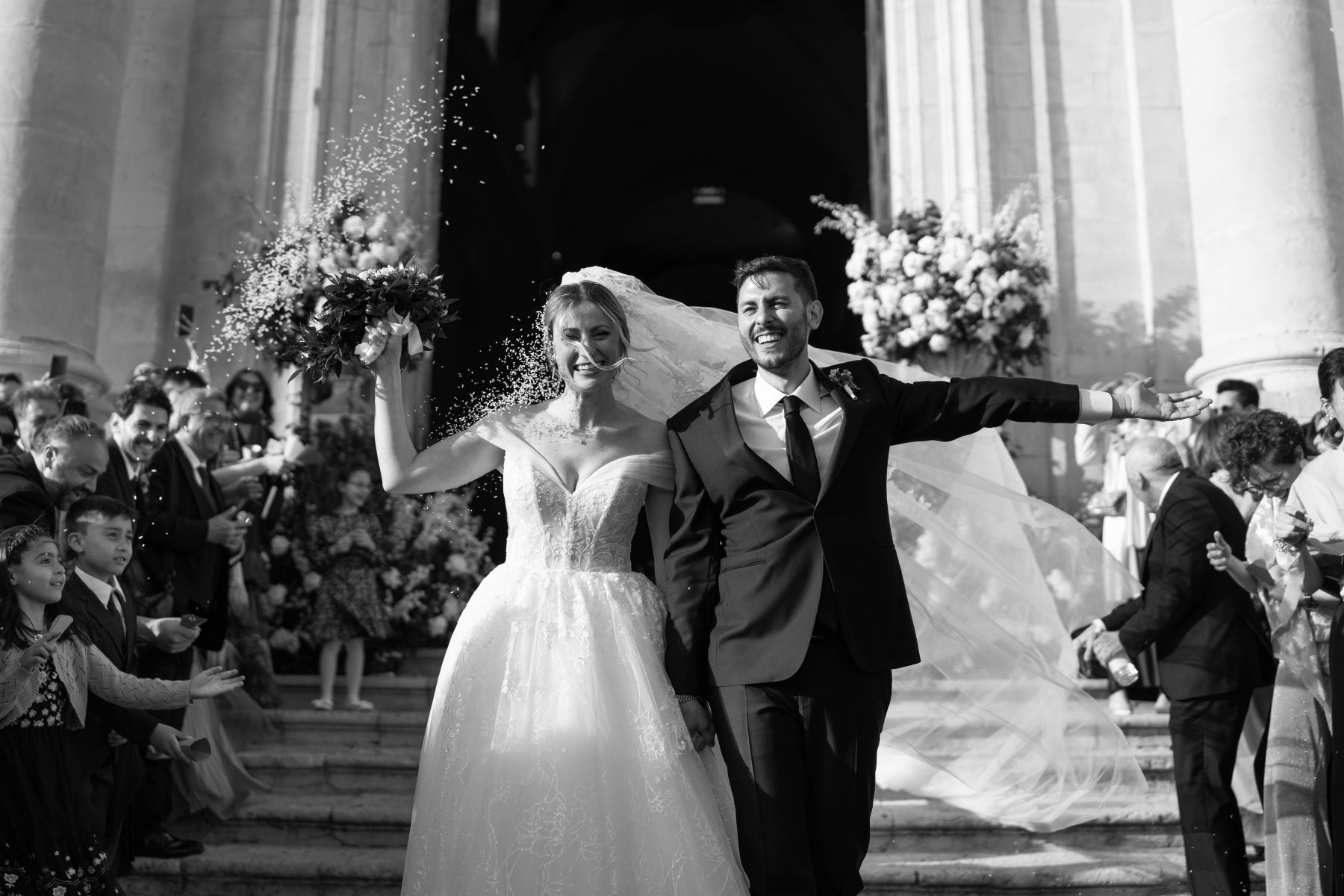 A Sunset Love Story: Andrea and Silvia's Enchanting Wedding at Marzamemi Old Tuna Fishery photo