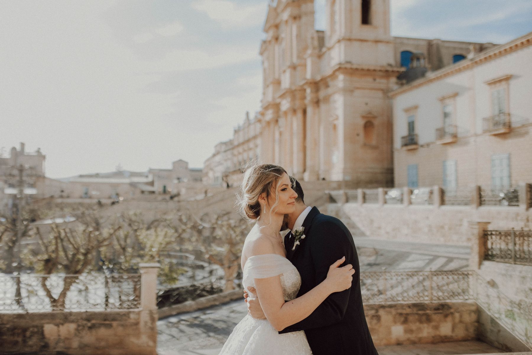 A Sunset Love Story: Andrea and Silvia's Enchanting Wedding at Marzamemi Old Tuna Fishery photo