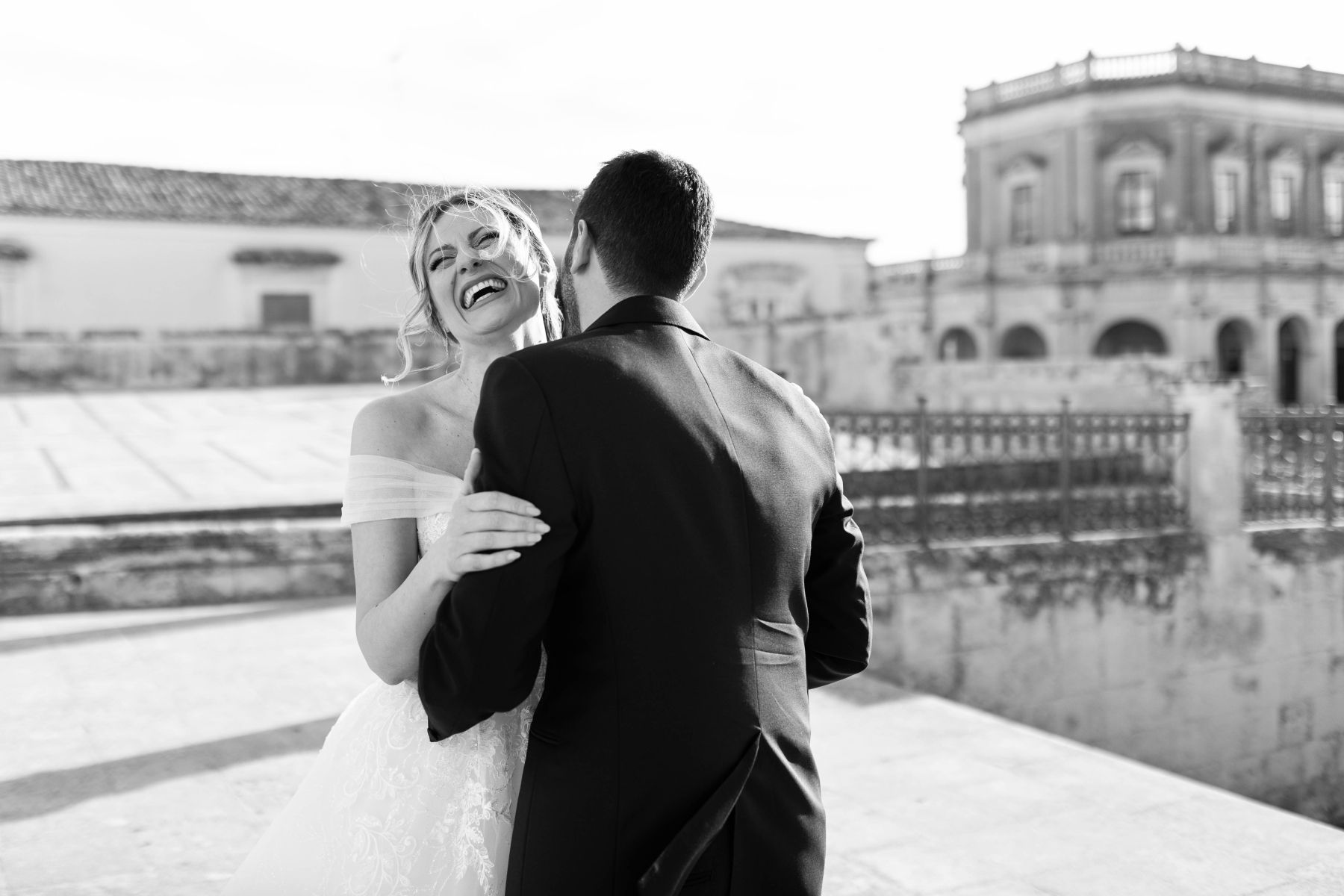A Sunset Love Story: Andrea and Silvia's Enchanting Wedding at Marzamemi Old Tuna Fishery photo