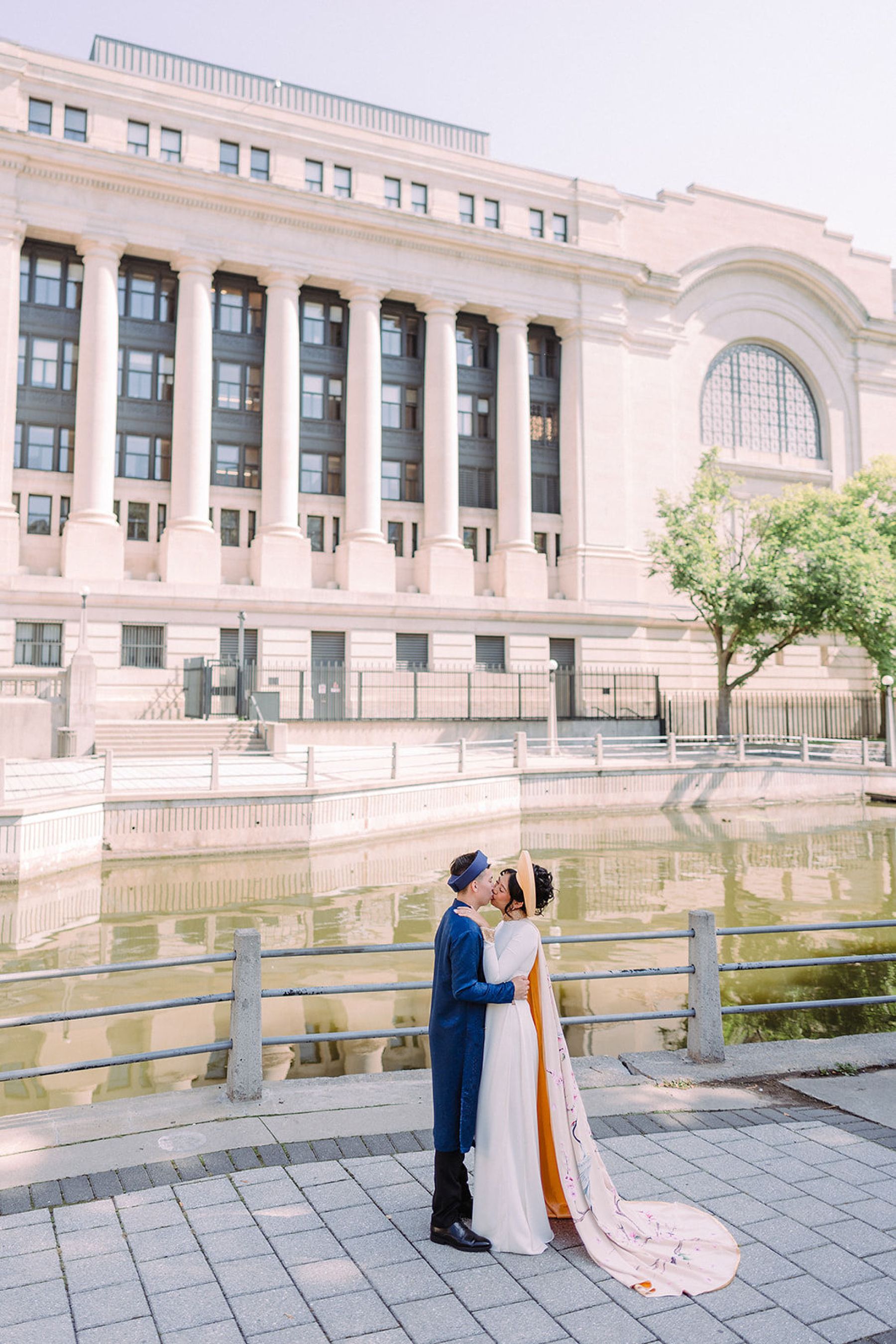 Timeless Romance: Sean and Hoang-Nghi’s Elegant Wedding at Chateau Laurier photo