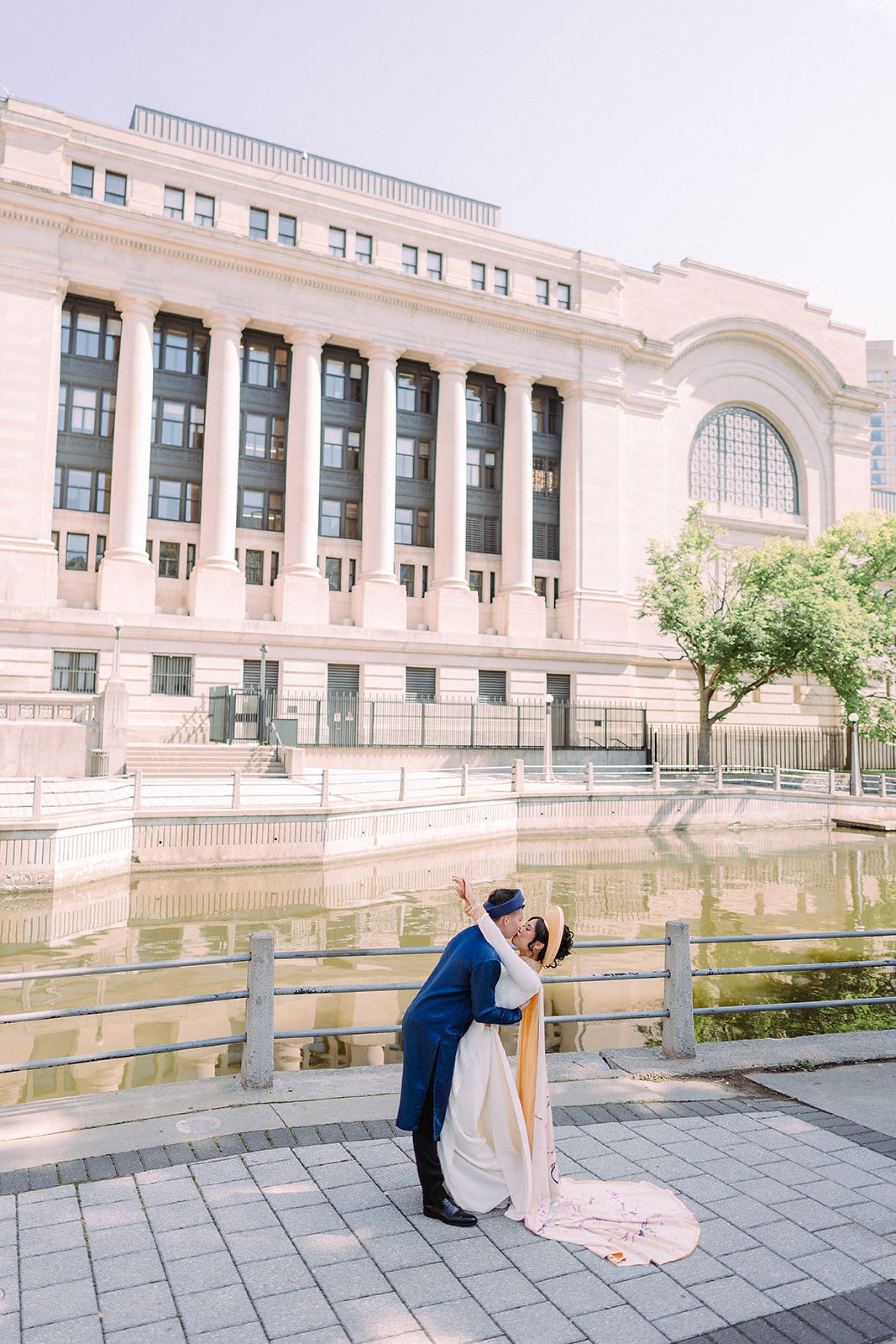 Timeless Romance: Sean and Hoang-Nghi’s Elegant Wedding at Chateau Laurier photo