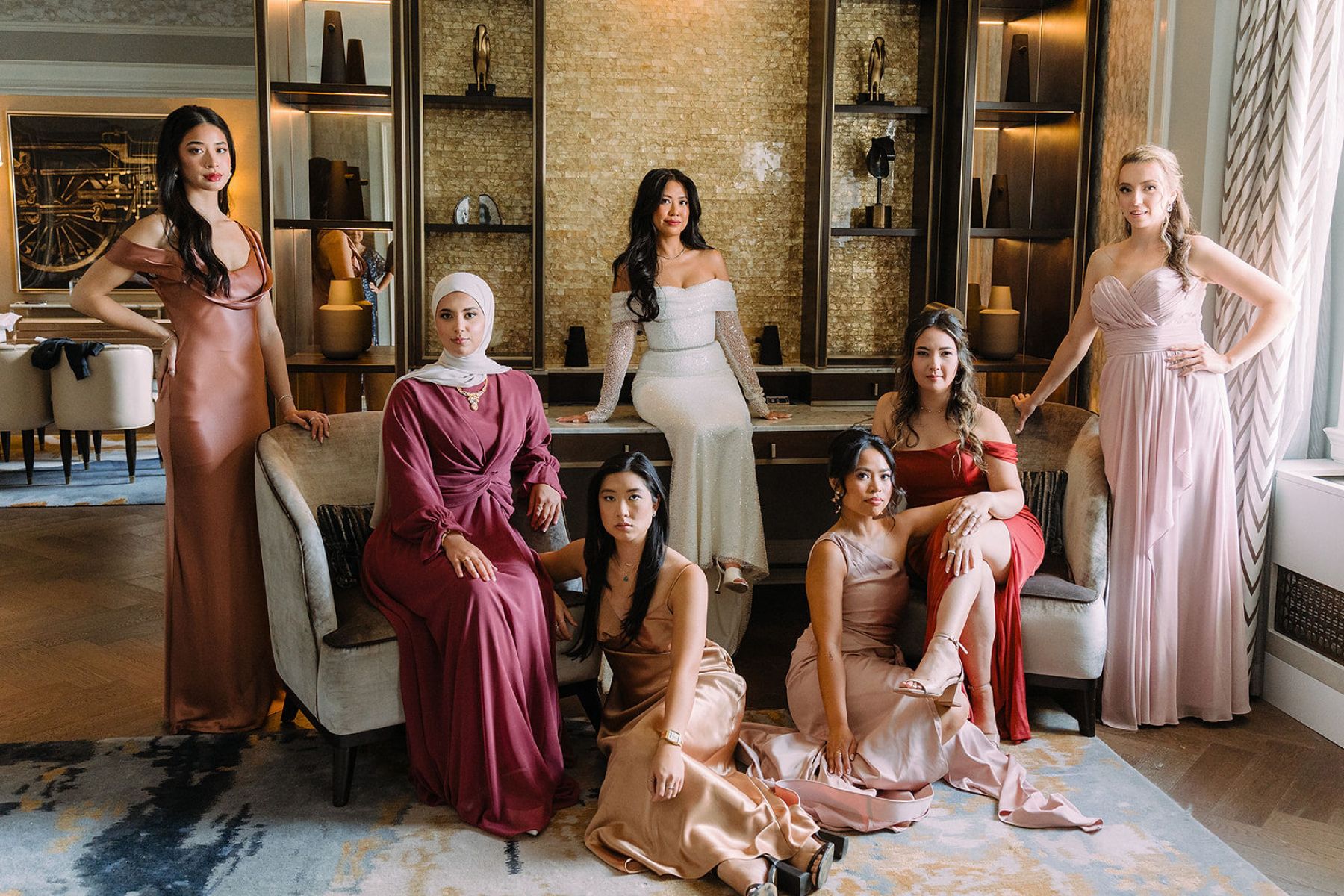 Timeless Romance: Sean and Hoang-Nghi’s Elegant Wedding at Chateau Laurier photo