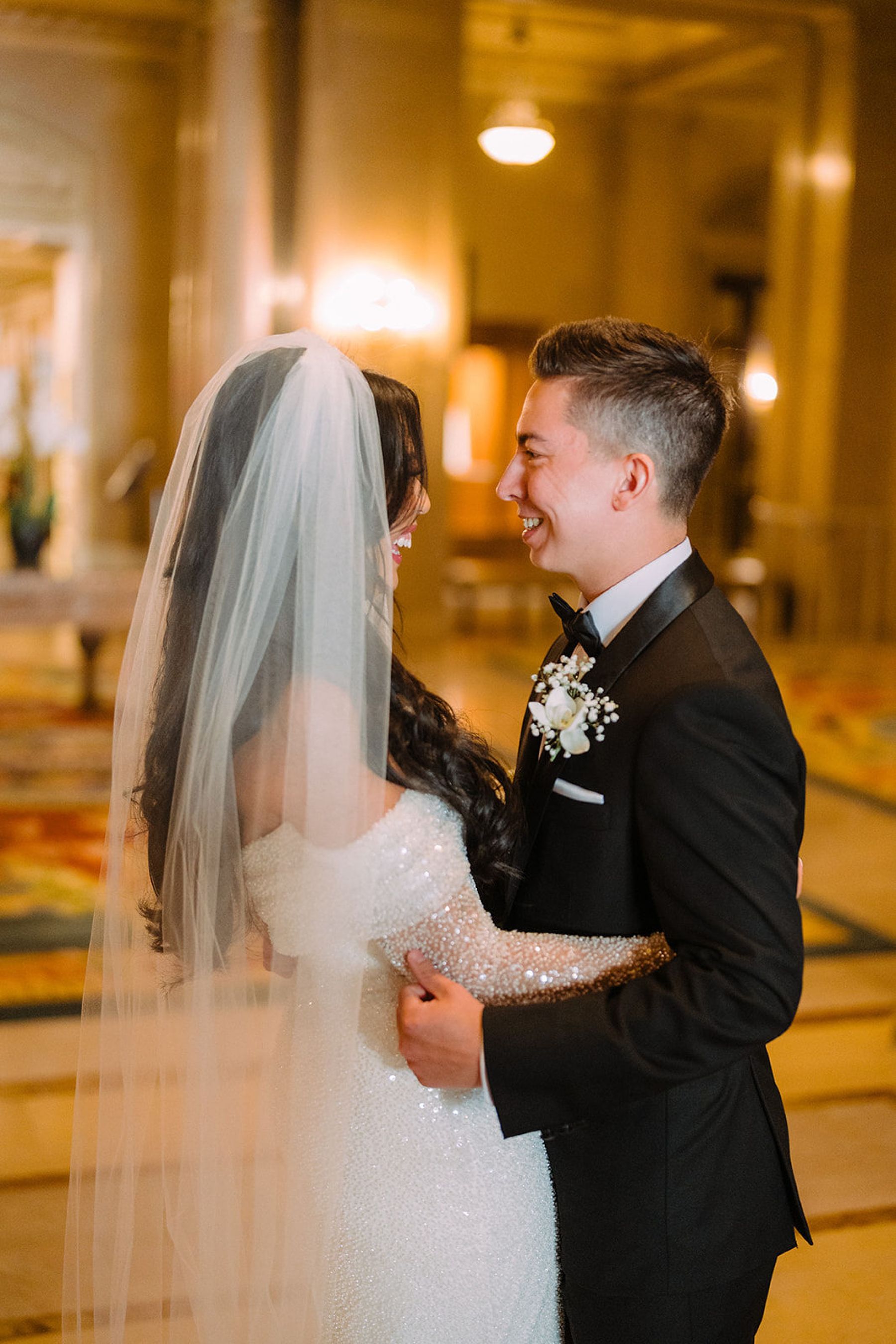 Timeless Romance: Sean and Hoang-Nghi’s Elegant Wedding at Chateau Laurier photo