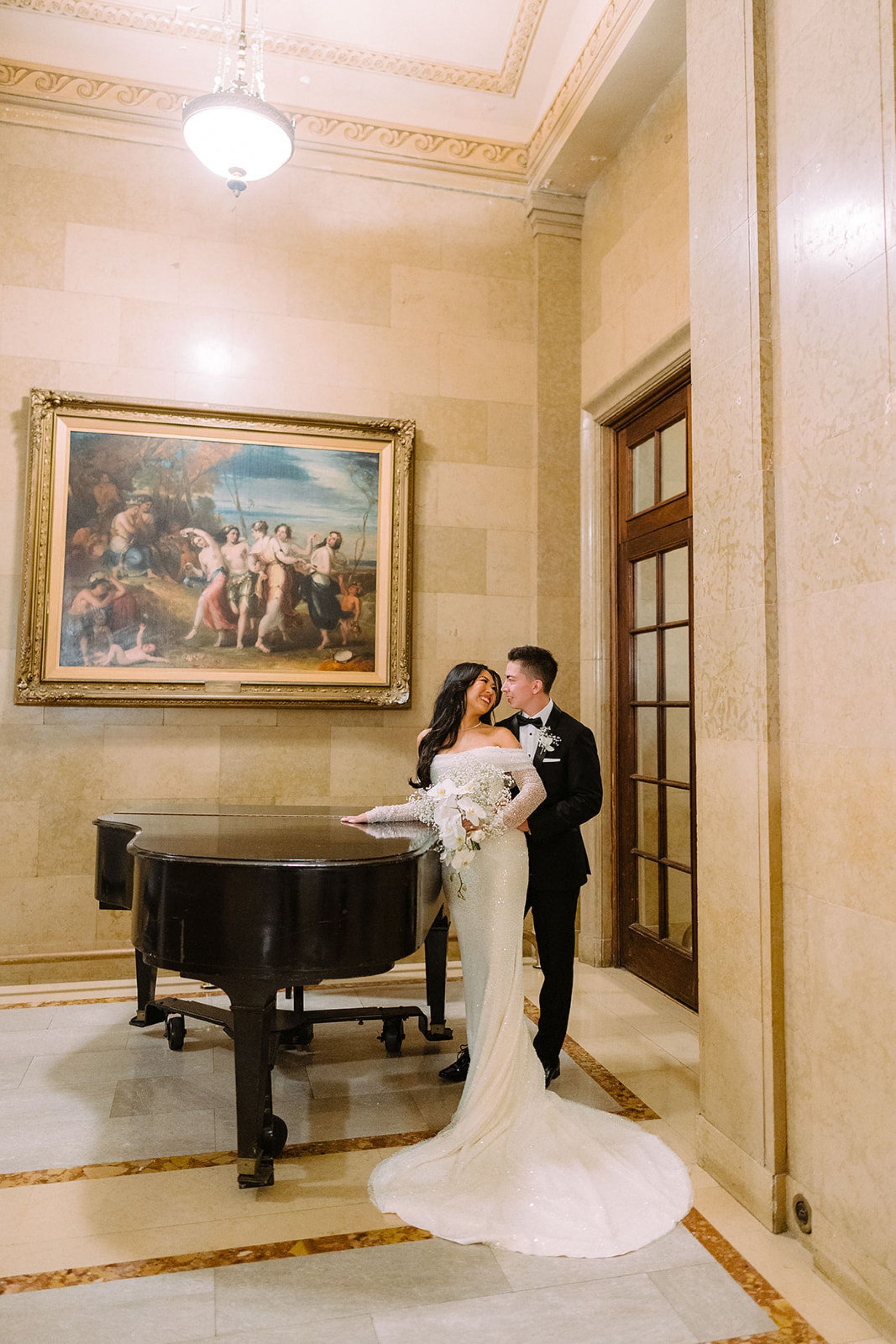 Timeless Romance: Sean and Hoang-Nghi’s Elegant Wedding at Chateau Laurier photo