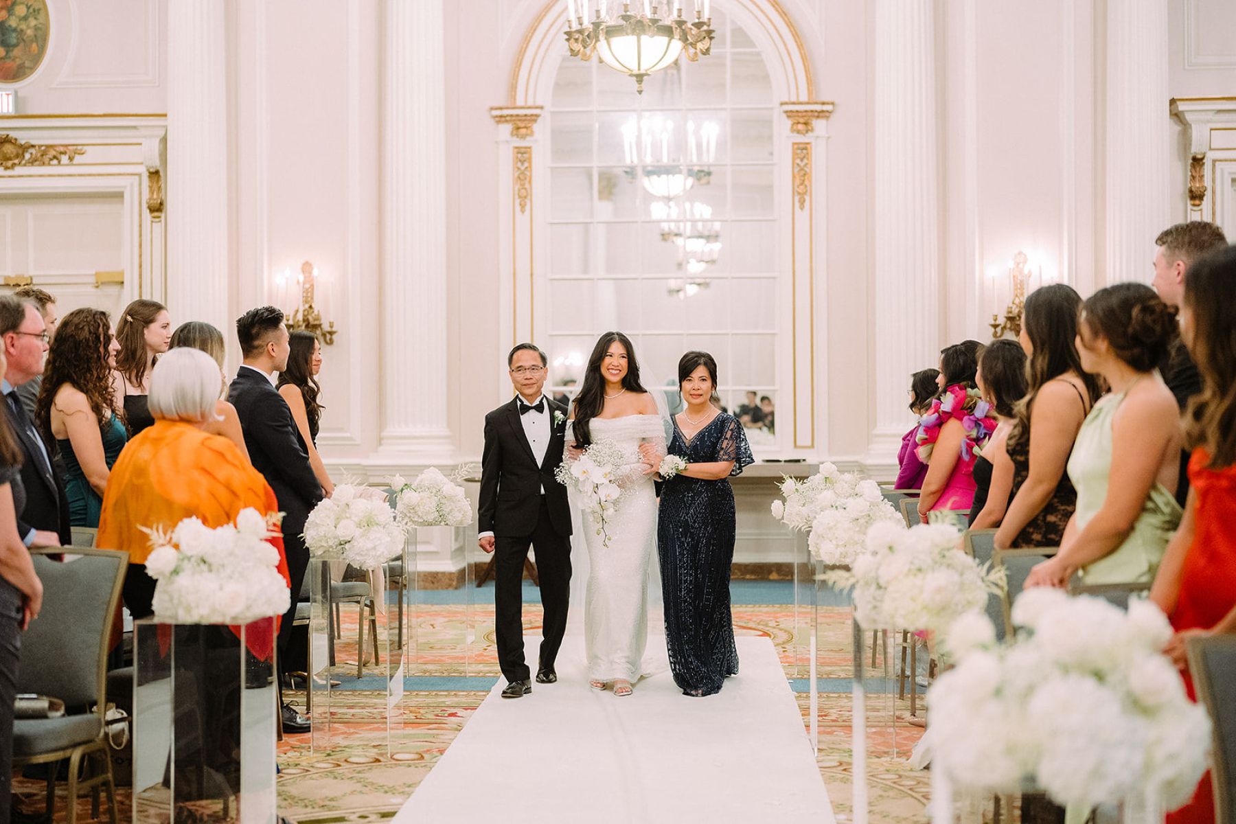 Timeless Romance: Sean and Hoang-Nghi’s Elegant Wedding at Chateau Laurier photo