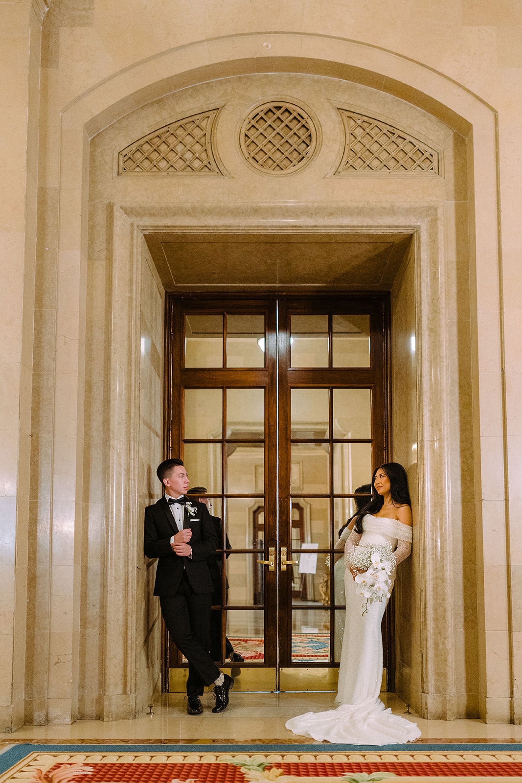 Timeless Romance: Sean and Hoang-Nghi’s Elegant Wedding at Chateau Laurier photo