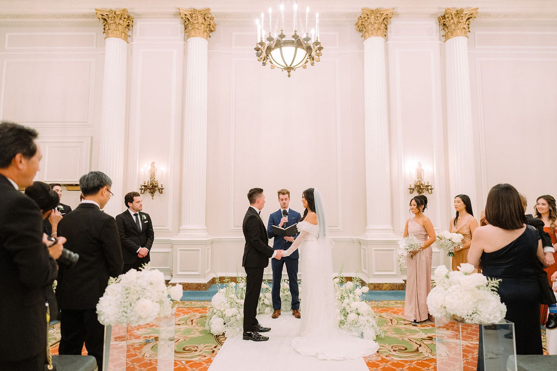 Timeless Romance: Sean and Hoang-Nghi’s Elegant Wedding at Chateau Laurier photo