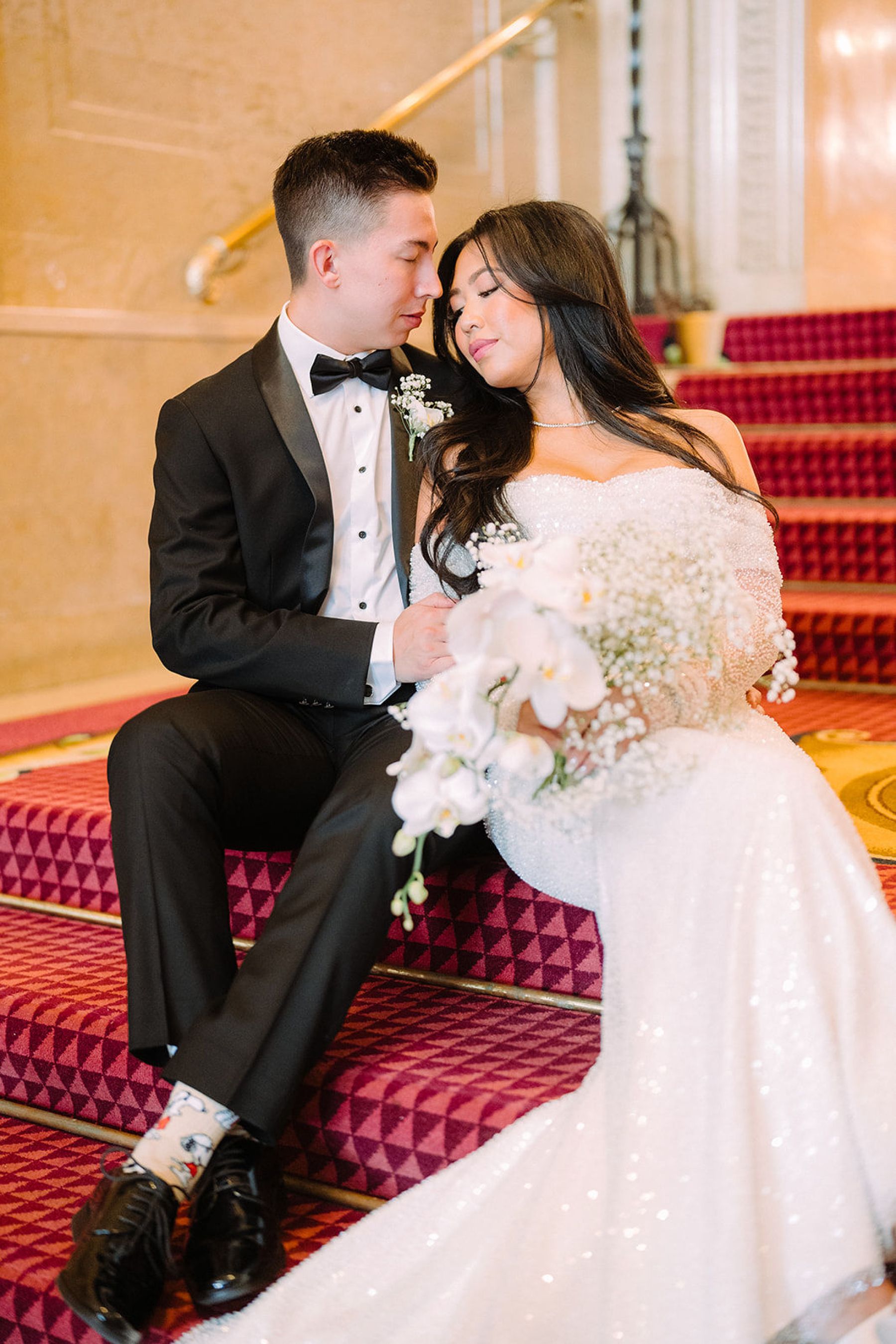 Timeless Romance: Sean and Hoang-Nghi’s Elegant Wedding at Chateau Laurier photo