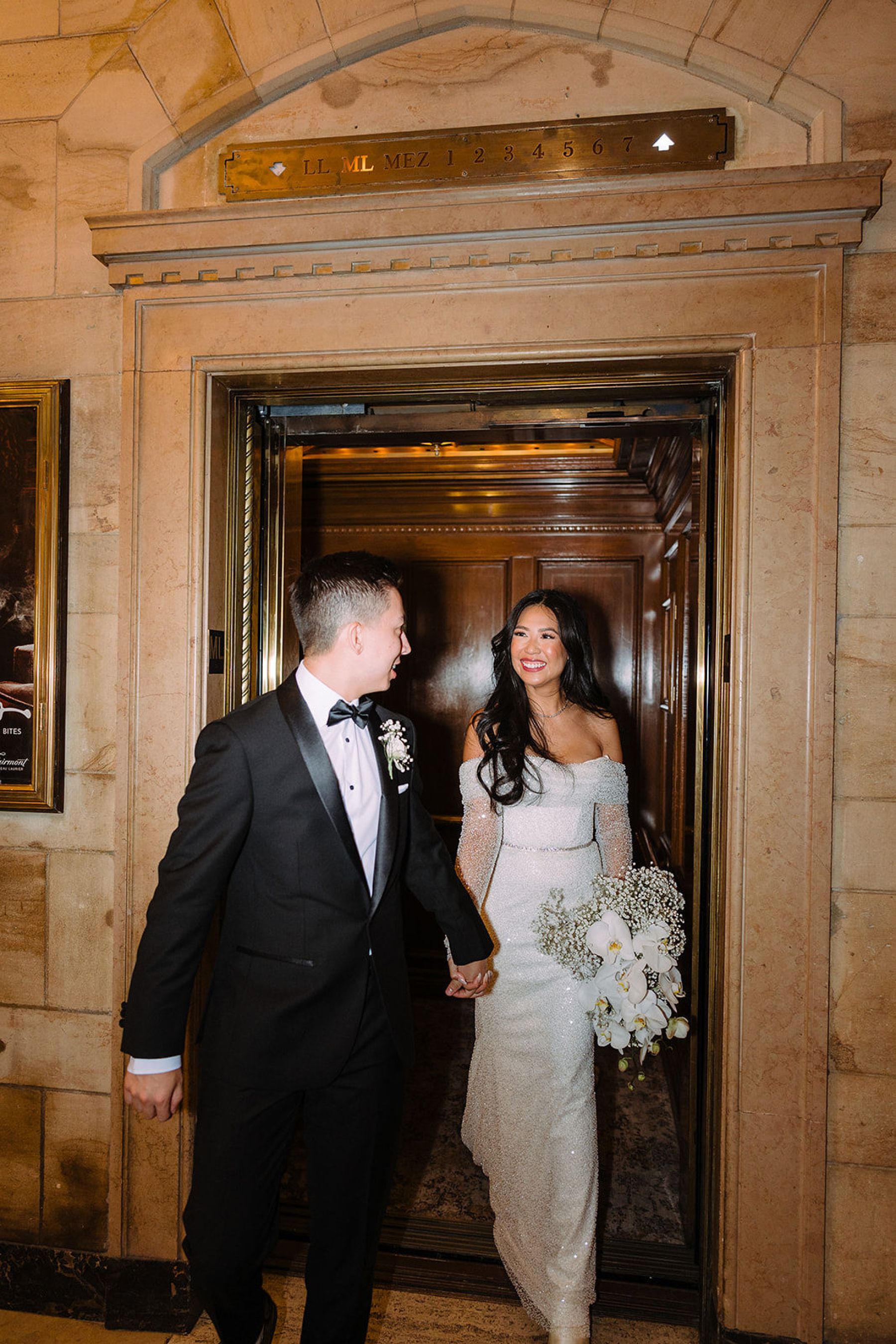 Timeless Romance: Sean and Hoang-Nghi’s Elegant Wedding at Chateau Laurier photo