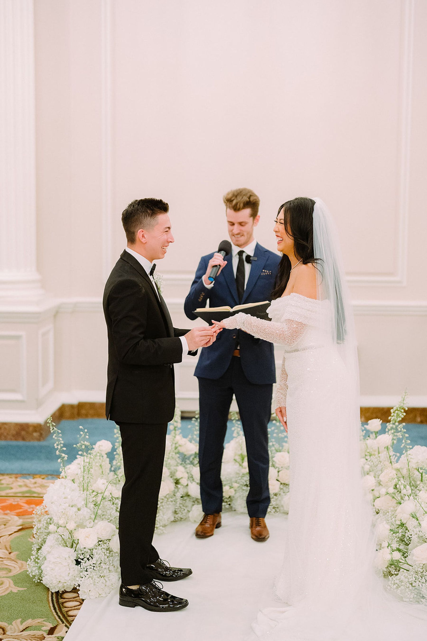 Timeless Romance: Sean and Hoang-Nghi’s Elegant Wedding at Chateau Laurier photo