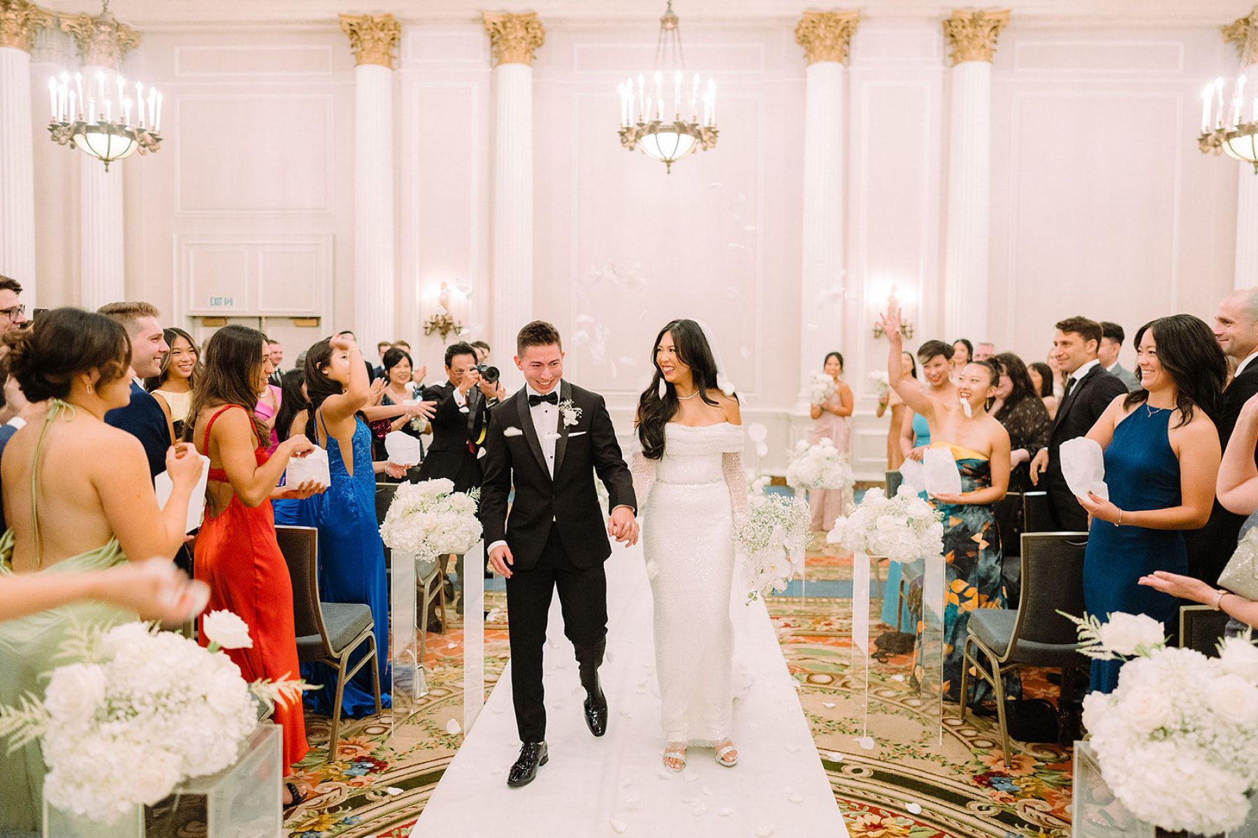 Timeless Romance: Sean and Hoang-Nghi’s Elegant Wedding at Chateau Laurier photo