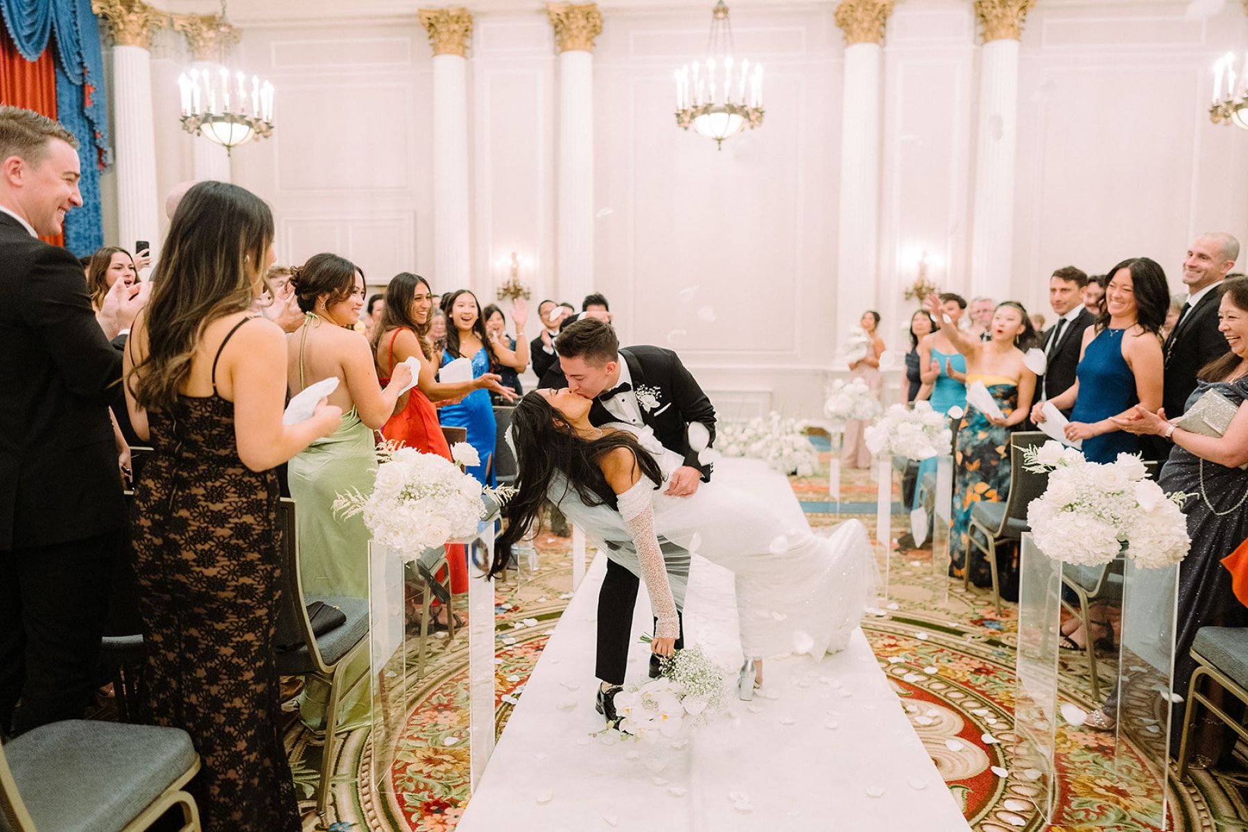 Timeless Romance: Sean and Hoang-Nghi’s Elegant Wedding at Chateau Laurier photo
