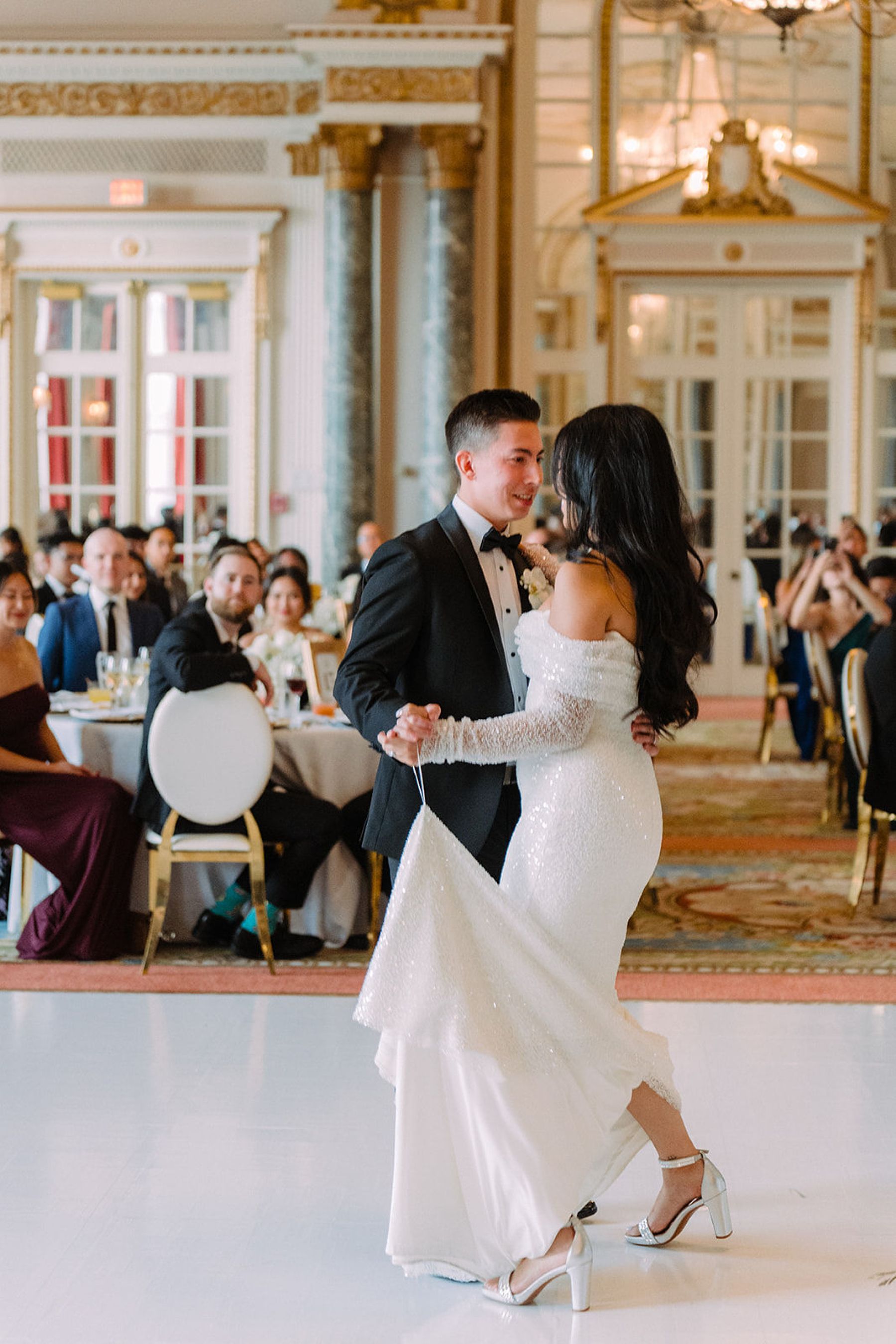 Timeless Romance: Sean and Hoang-Nghi’s Elegant Wedding at Chateau Laurier photo