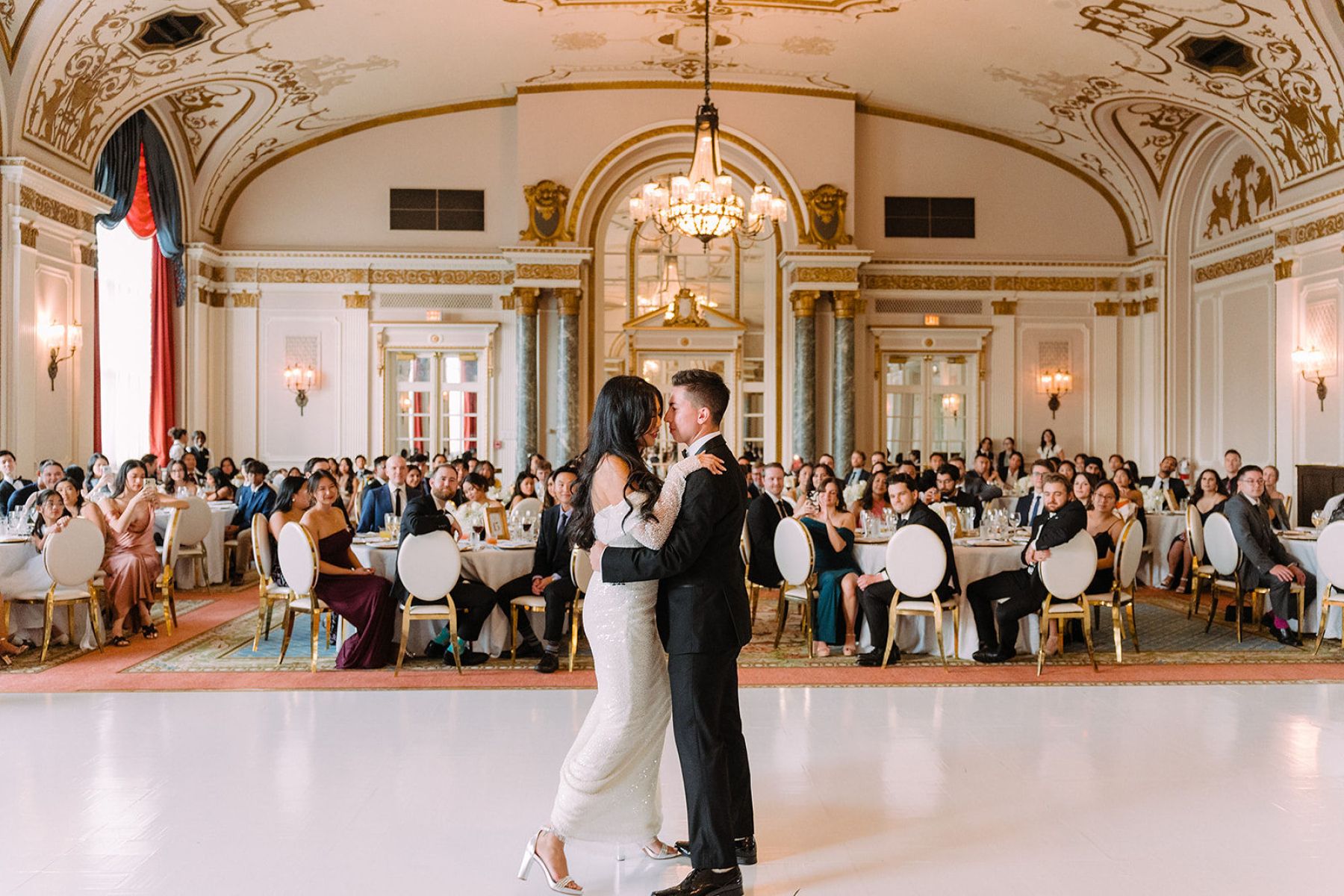 Timeless Romance: Sean and Hoang-Nghi’s Elegant Wedding at Chateau Laurier photo