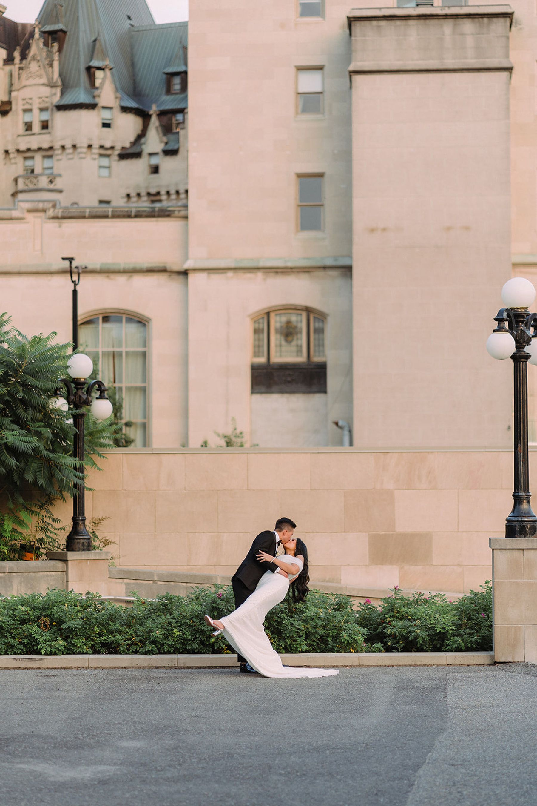 Timeless Romance: Sean and Hoang-Nghi’s Elegant Wedding at Chateau Laurier photo