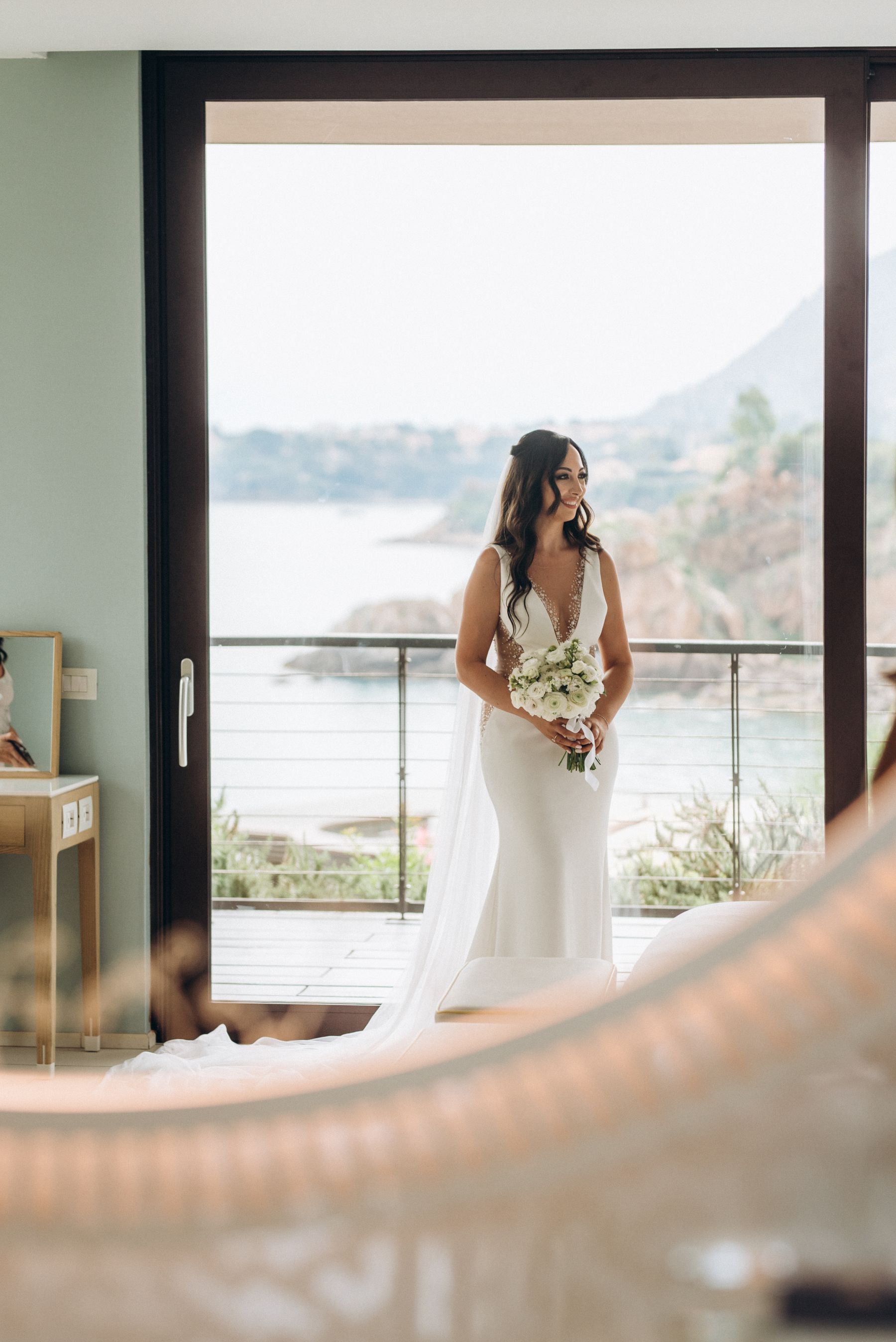 Romantic Seaside Celebration: Anna and Janny's Charming Wedding at Le Calette photo