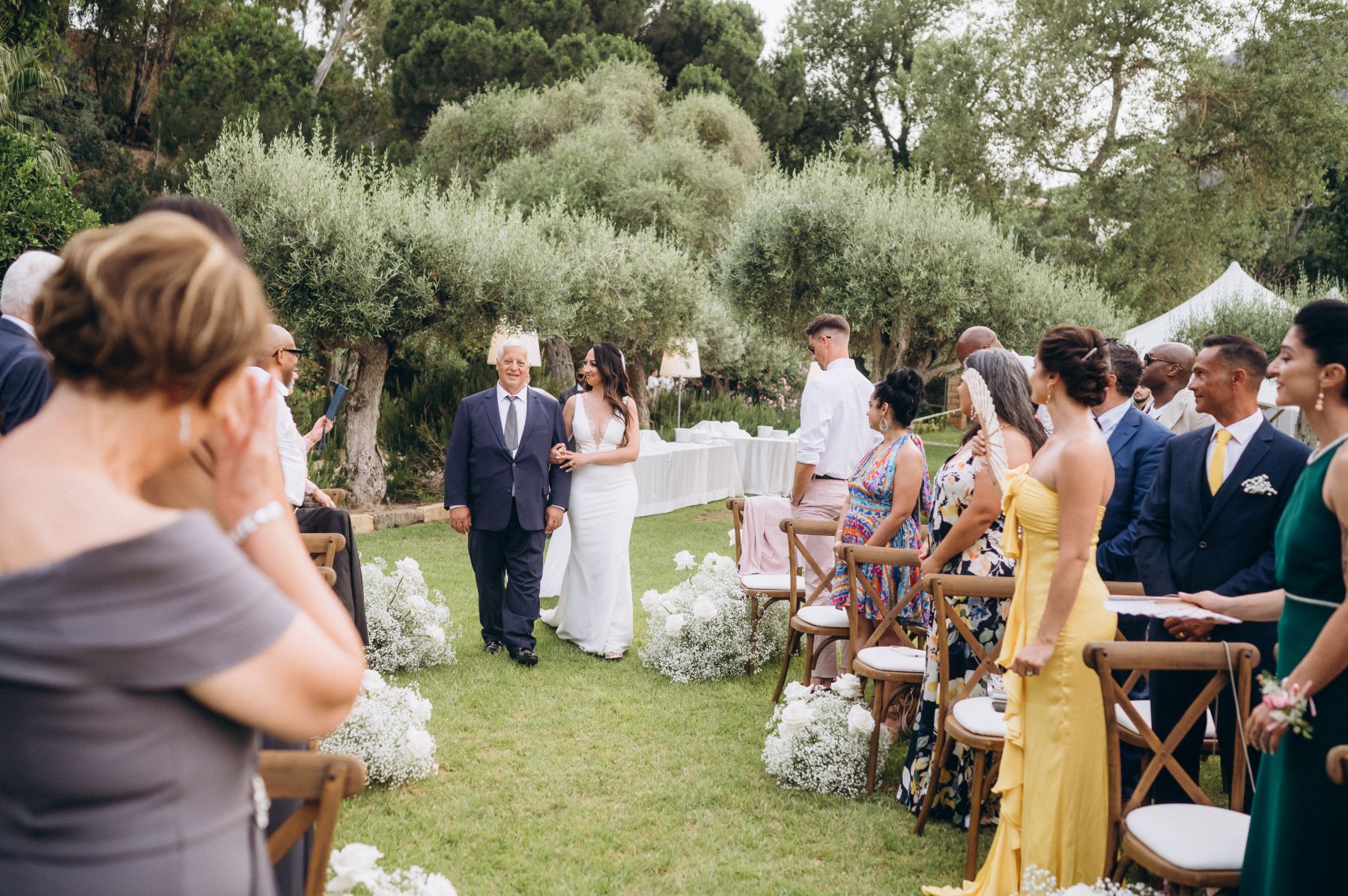 Romantic Seaside Celebration: Anna and Janny's Charming Wedding at Le Calette photo