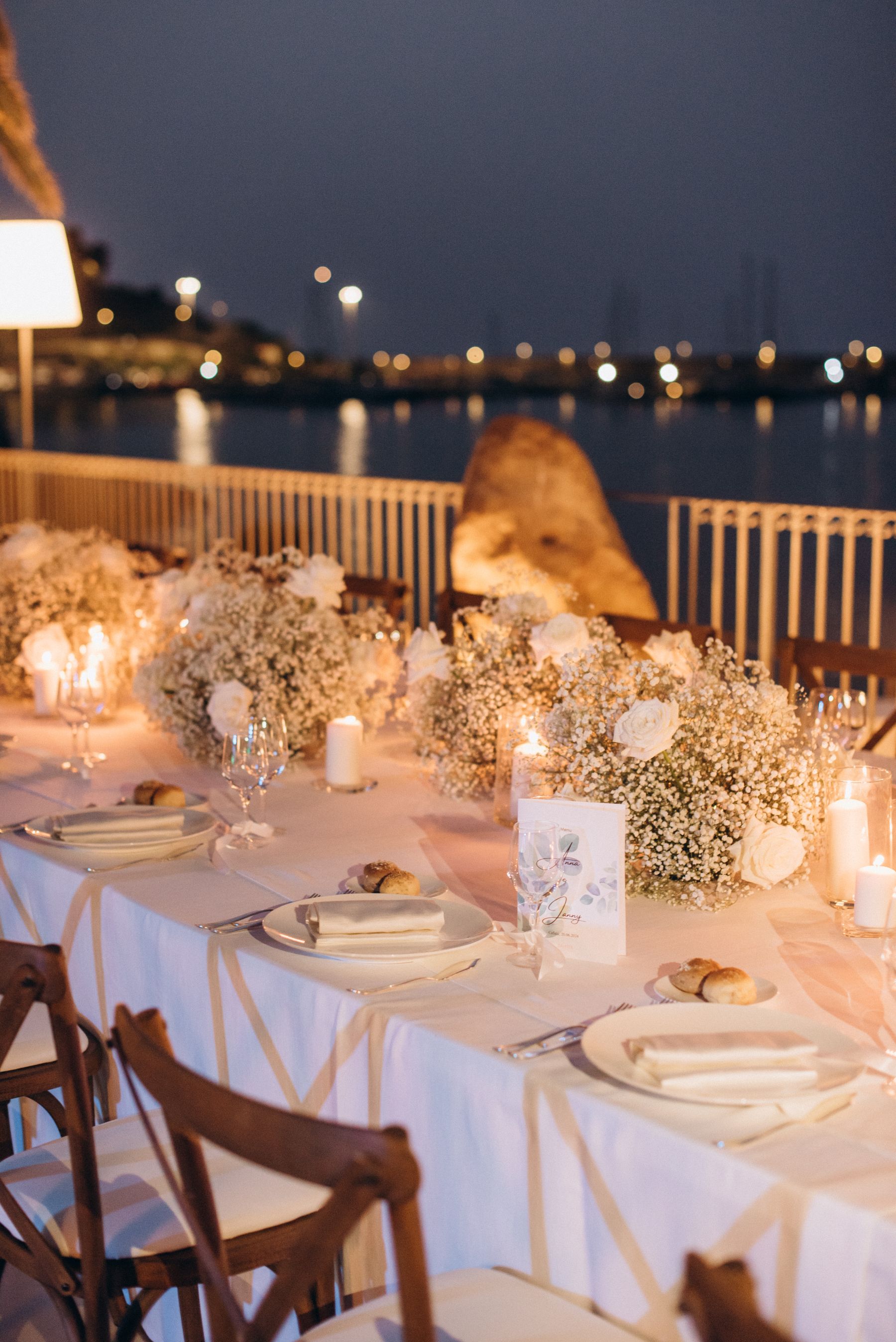 Romantic Seaside Celebration: Anna and Janny's Charming Wedding at Le Calette photo