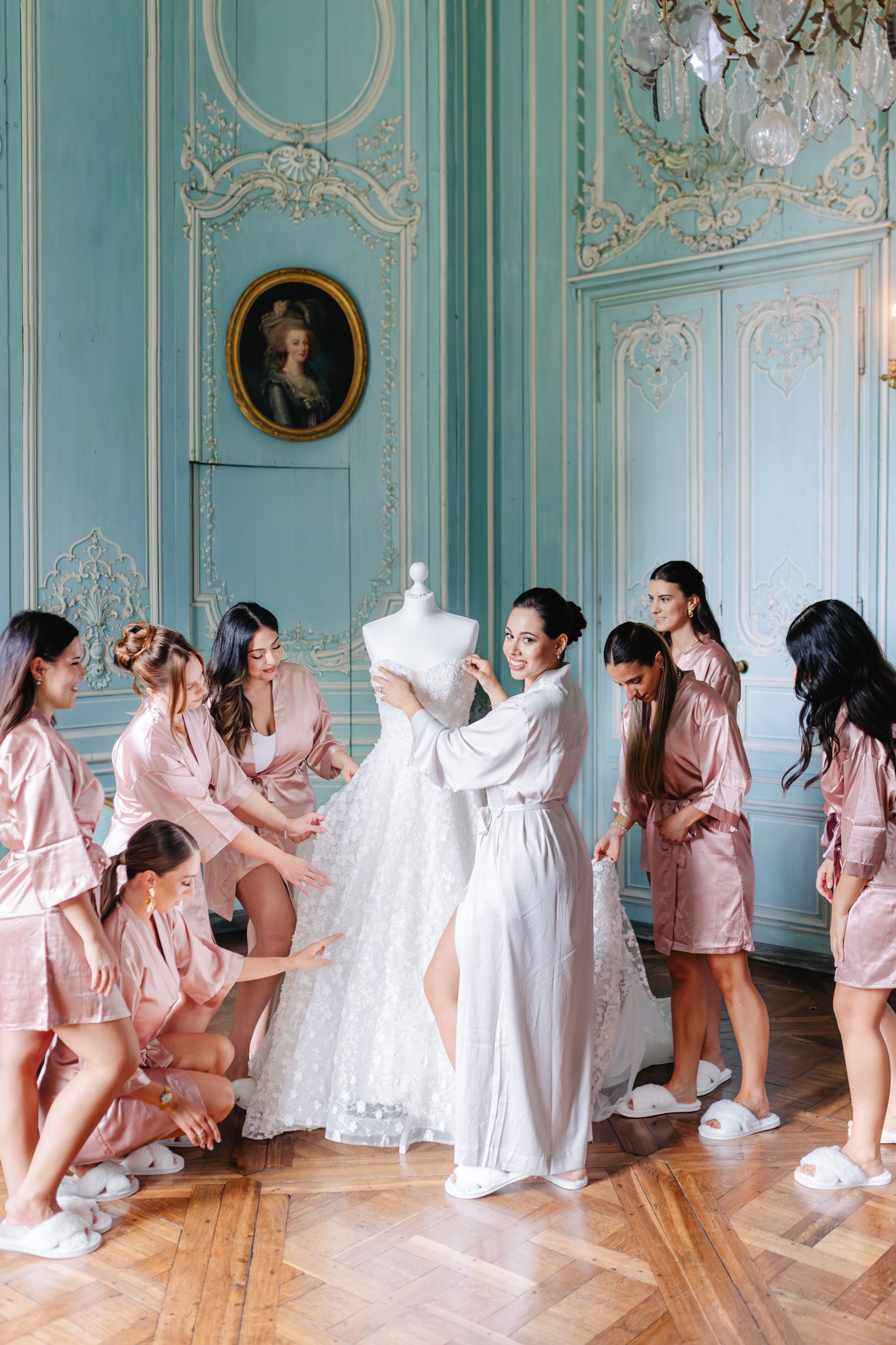 Sandy &amp; David's Love Story: A Magical Summer Wedding at Chateau de Champlatreux photo