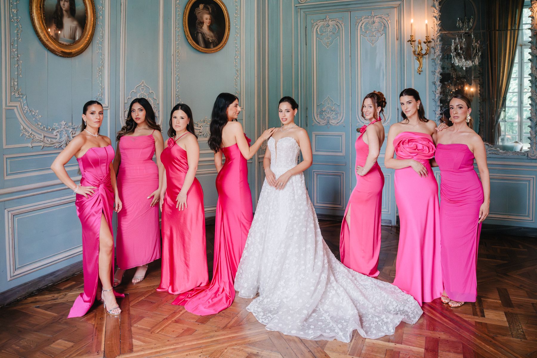 Sandy &amp; David's Love Story: A Magical Summer Wedding at Chateau de Champlatreux photo