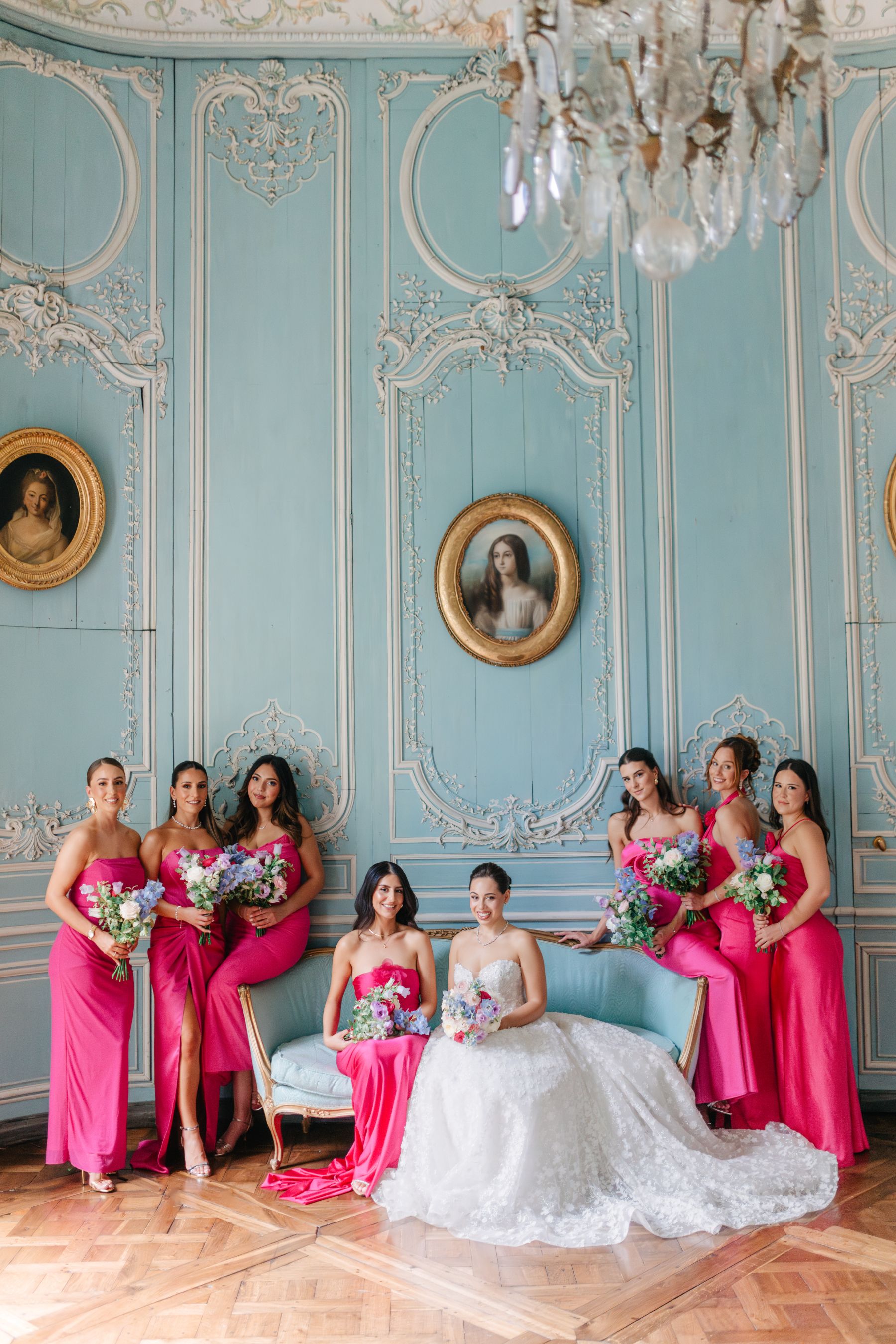 Sandy &amp; David's Love Story: A Magical Summer Wedding at Chateau de Champlatreux photo