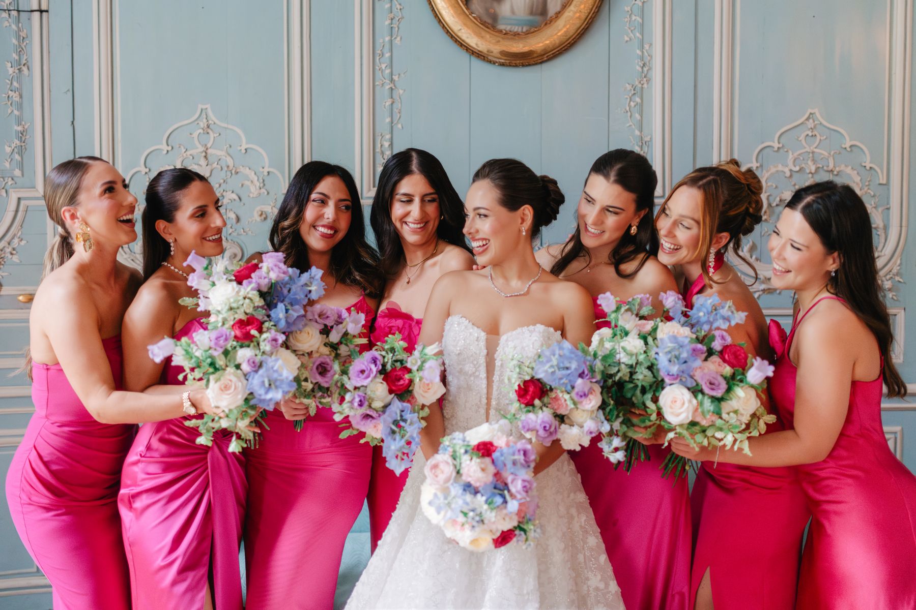 Sandy &amp; David's Love Story: A Magical Summer Wedding at Chateau de Champlatreux photo